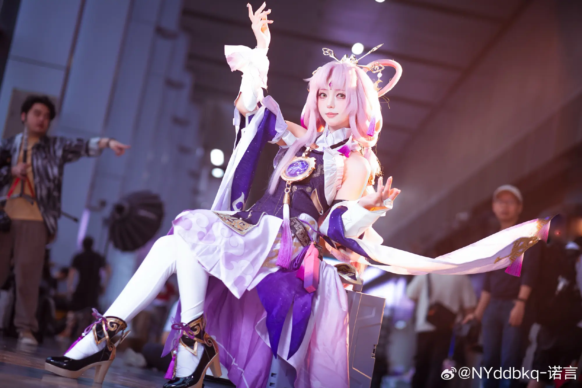 COSPLAY 雕虫小技，你的一举一动，早在法眼瞻测之内 符玄@NYddbkq-诺言-公众号小姨ai