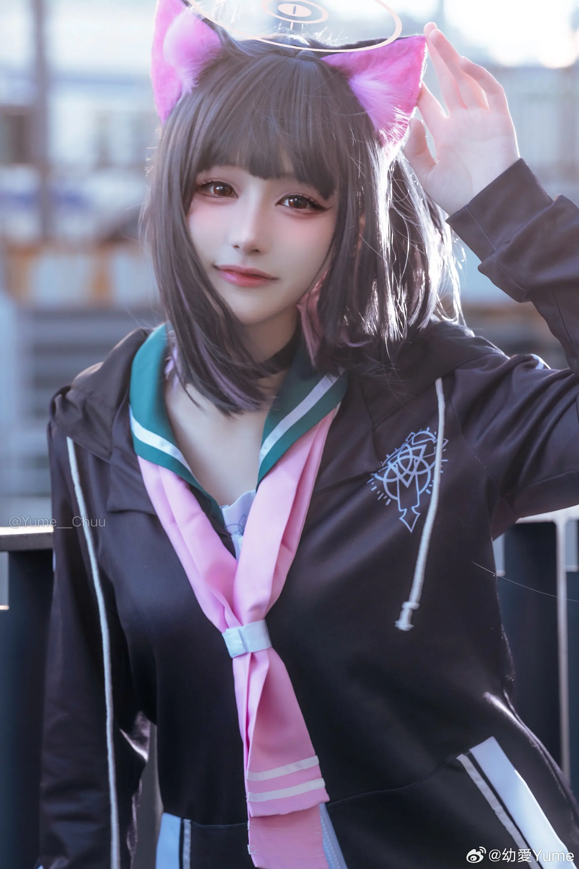 cosplay 老师，到这里来！ 蔚蓝档案杏山和纱@幼愛Yume-公众号小姨ai