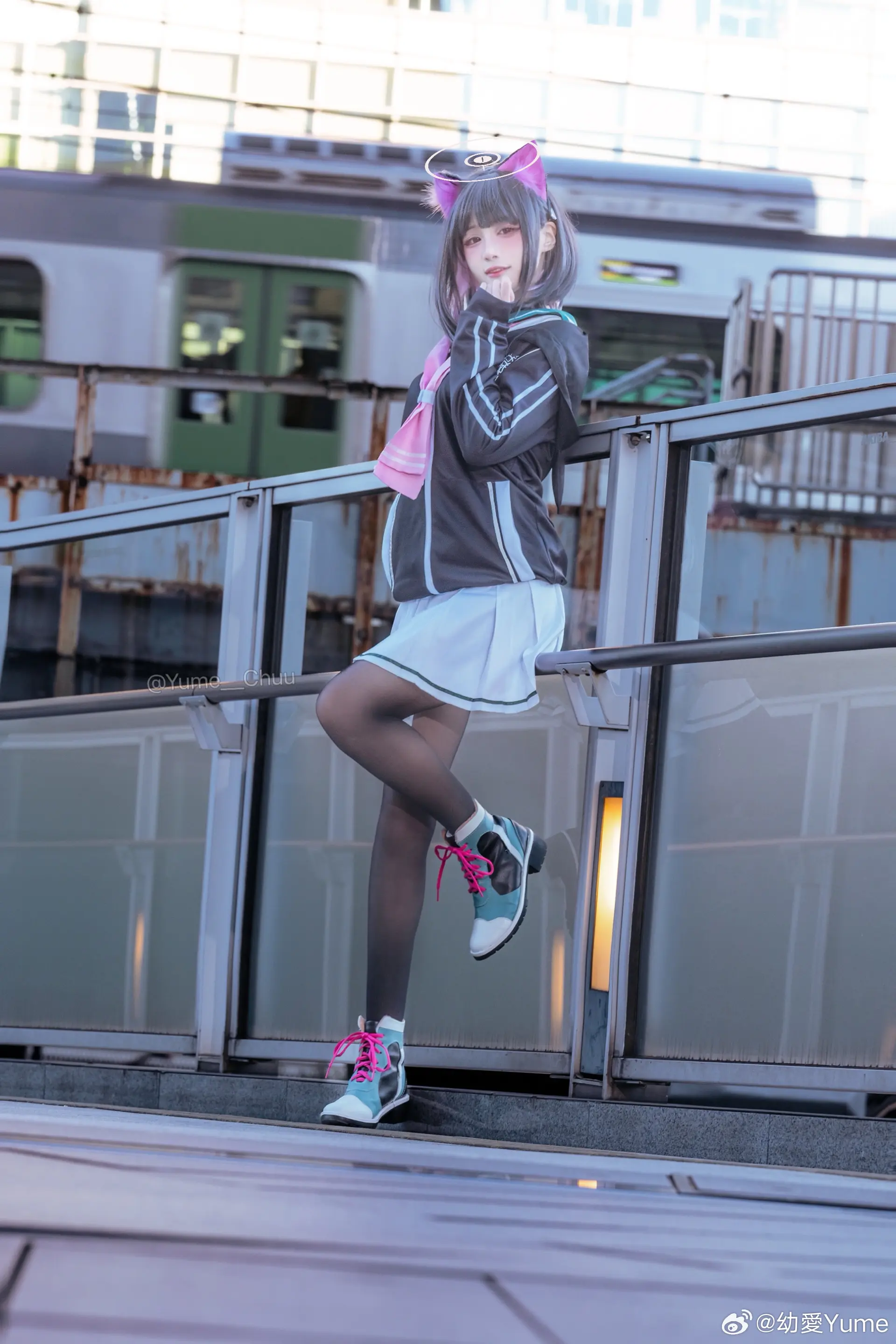 cosplay 老师，到这里来！ 蔚蓝档案杏山和纱@幼愛Yume COSPLAY-第4张