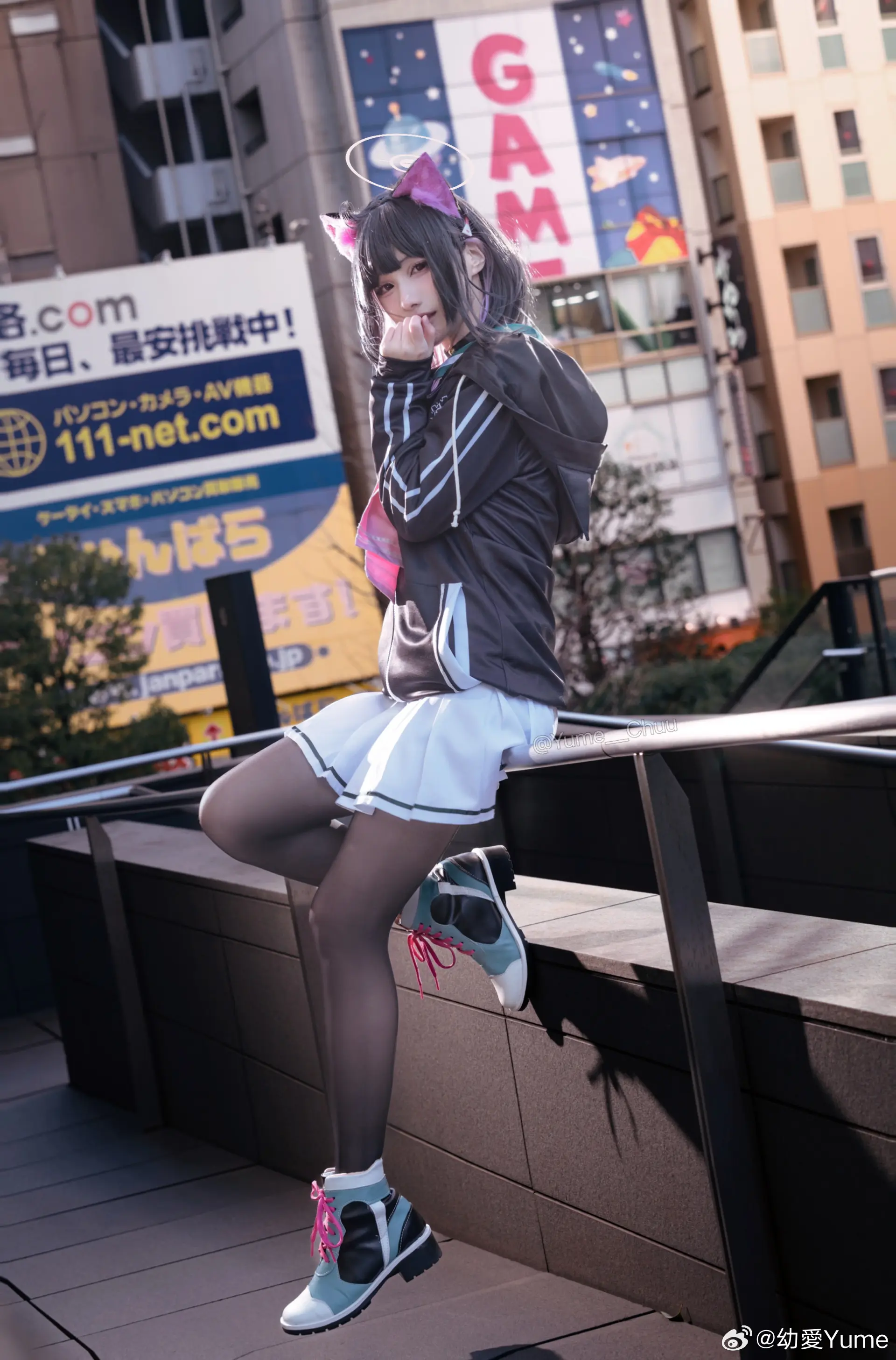 cosplay 老师，到这里来！ 蔚蓝档案杏山和纱@幼愛Yume COSPLAY-第5张