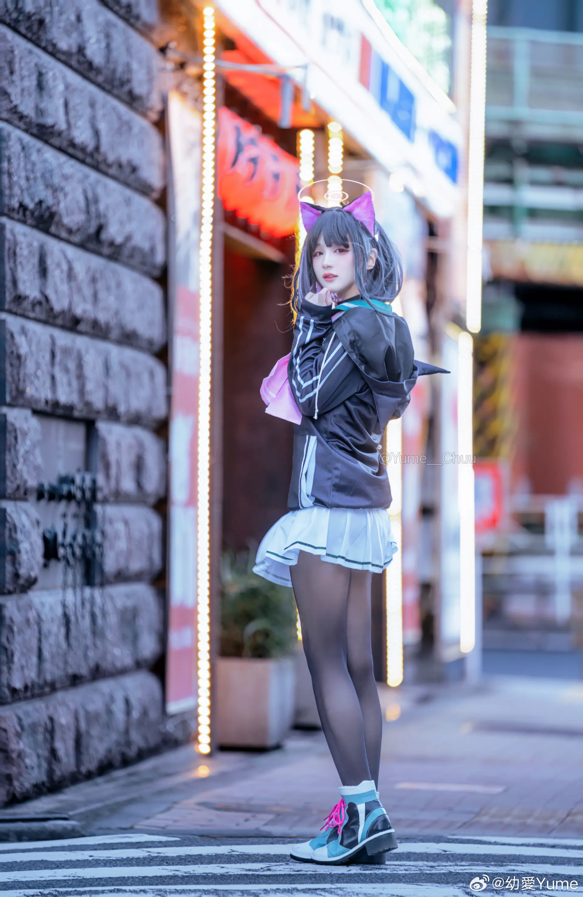 cosplay 老师，到这里来！ 蔚蓝档案杏山和纱@幼愛Yume COSPLAY-第2张