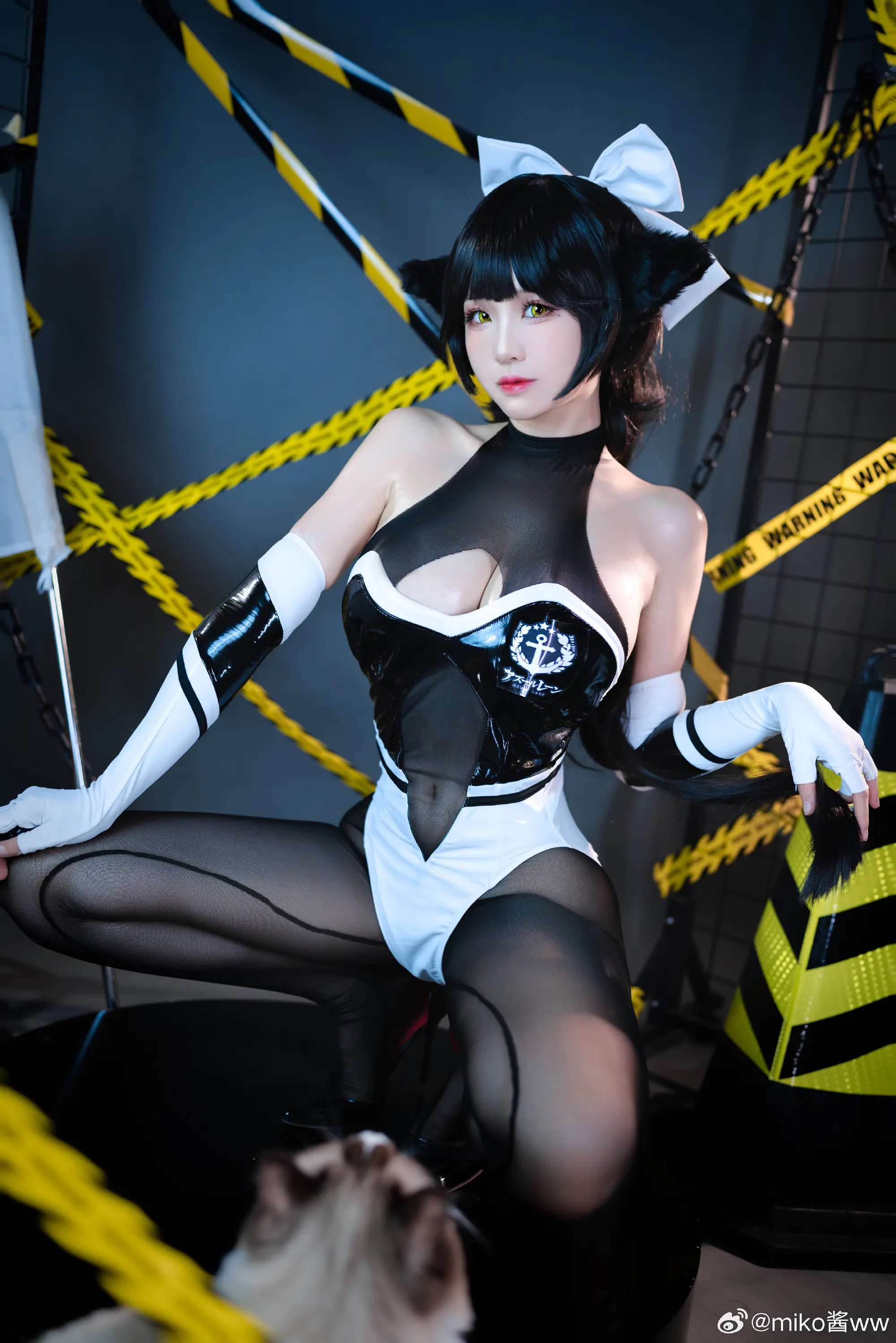 COSPLAY 🏎️高雄在此待命，请问有什么指示？🏁 碧蓝航线 高雄獒@miko酱ww COSPLAY-第4张