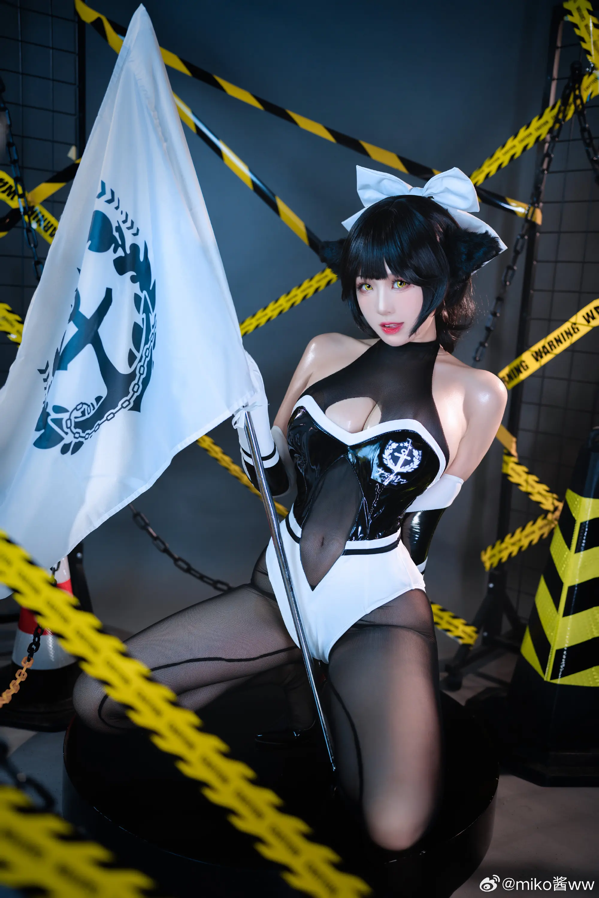 COSPLAY 🏎️高雄在此待命，请问有什么指示？🏁 碧蓝航线 高雄獒@miko酱ww COSPLAY-第6张
