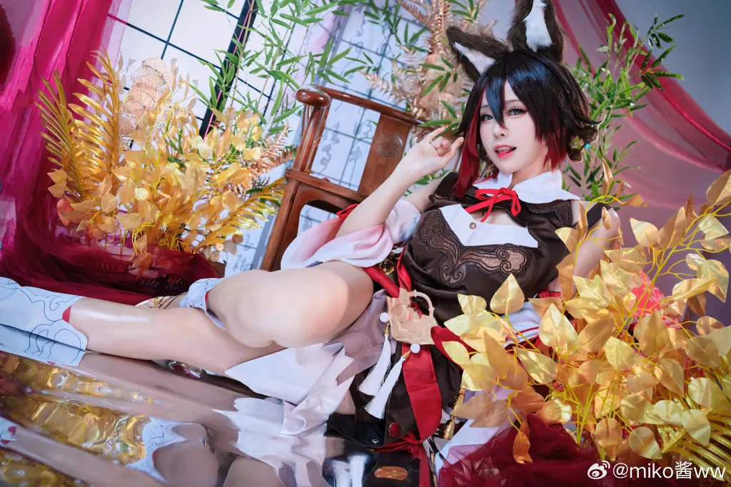 COSPLAY 接下来要仰仗各位恩公啦~ 看来小女子与恩公们的缘分不浅呐~ 崩坏星穹铁道 停云@miko酱ww COSPLAY-第2张