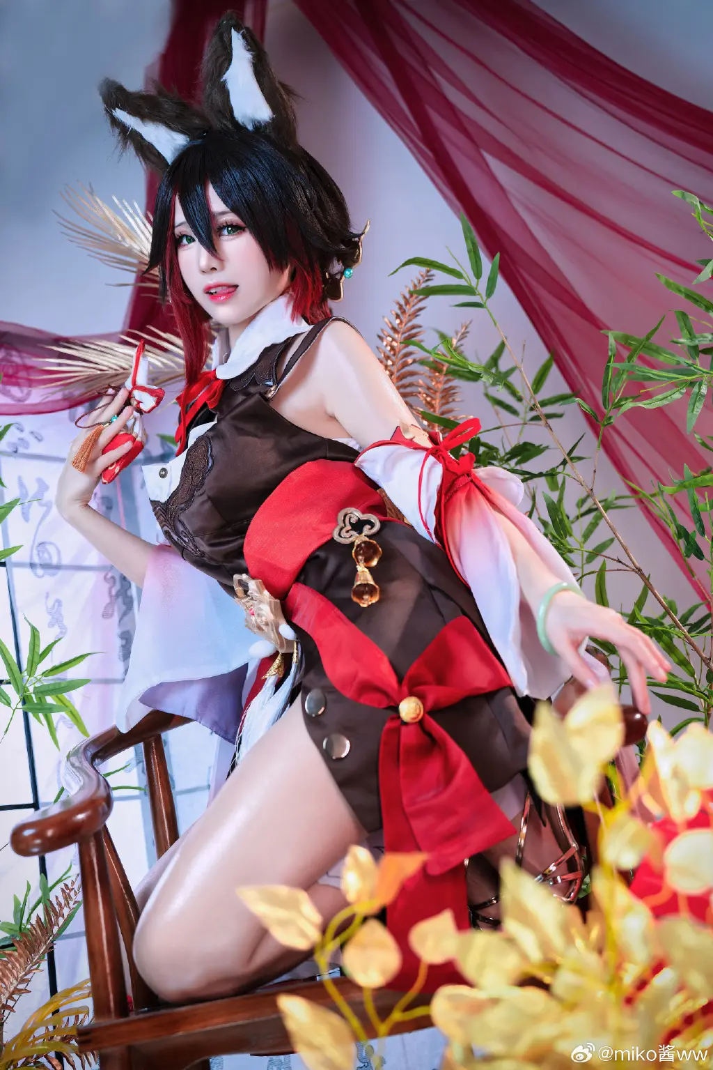 COSPLAY 接下来要仰仗各位恩公啦~ 看来小女子与恩公们的缘分不浅呐~ 崩坏星穹铁道 停云@miko酱ww COSPLAY-第4张