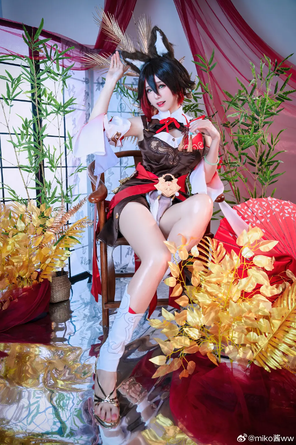 COSPLAY 接下来要仰仗各位恩公啦~ 看来小女子与恩公们的缘分不浅呐~ 崩坏星穹铁道 停云@miko酱ww COSPLAY-第5张