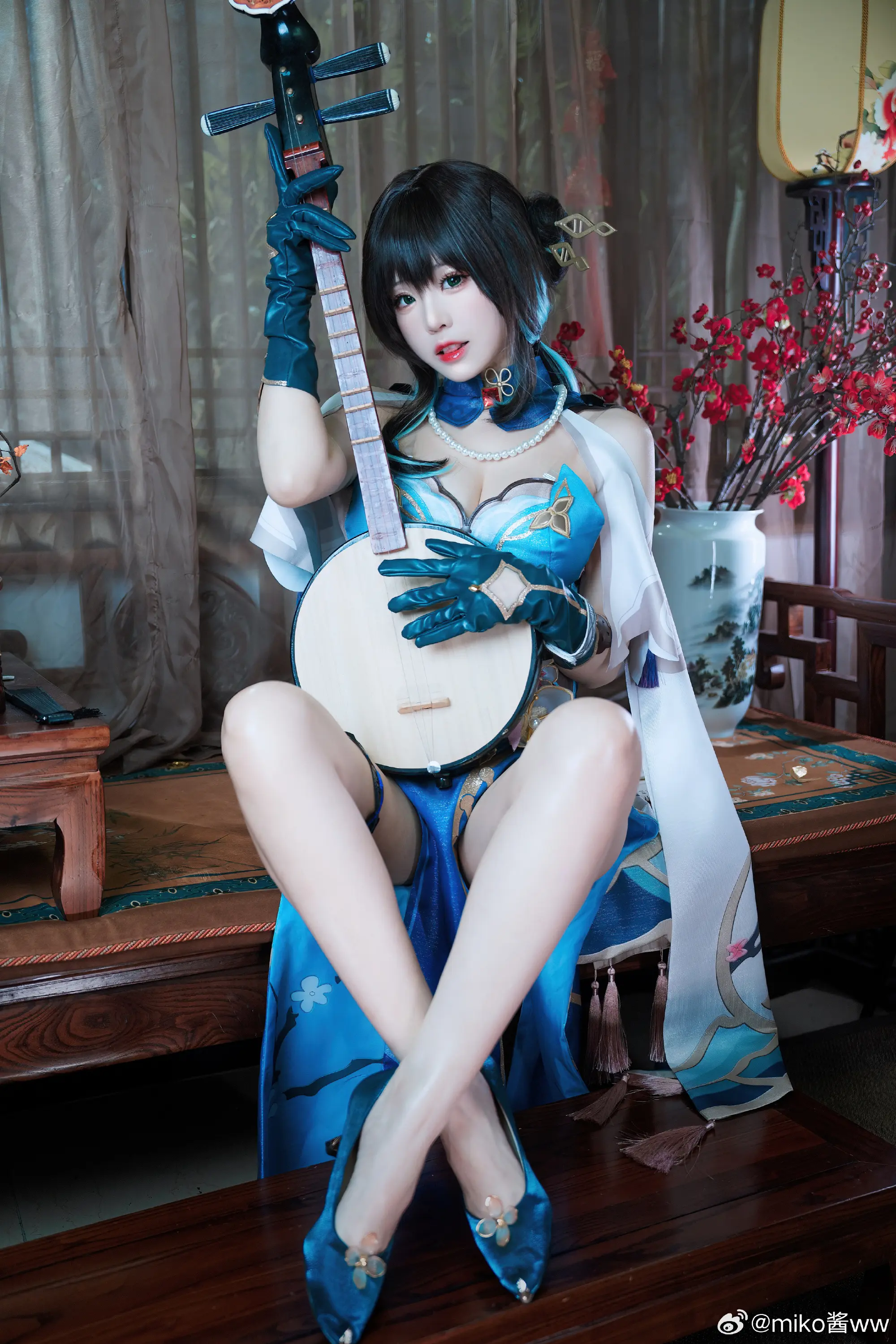 COSPLAY 来吧亲爱的 任何你想要的我都可以满足 崩坏星穹铁道 阮梅@miko酱ww COSPLAY-第5张