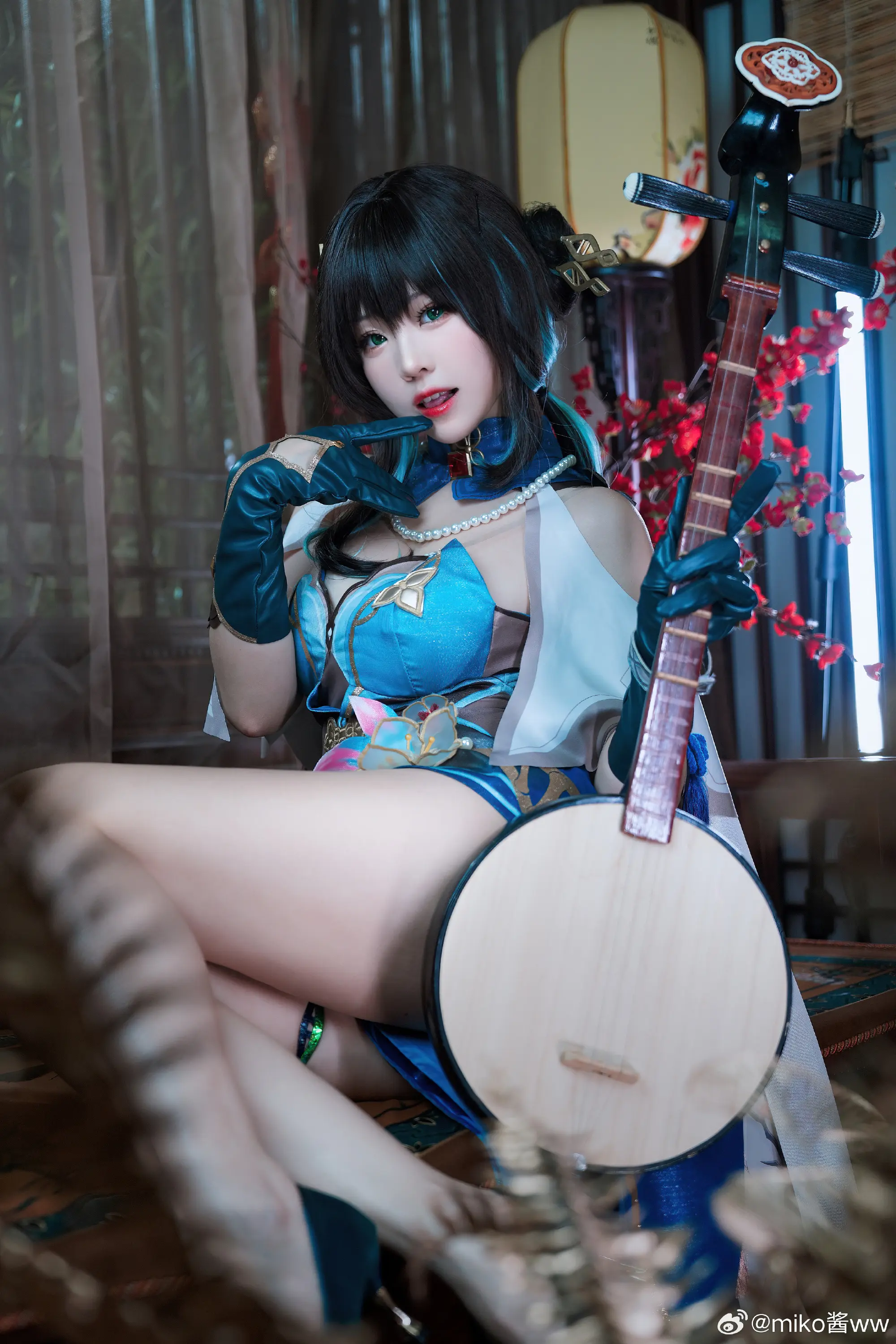 COSPLAY 来吧亲爱的 任何你想要的我都可以满足 崩坏星穹铁道 阮梅@miko酱ww-公众号小姨ai