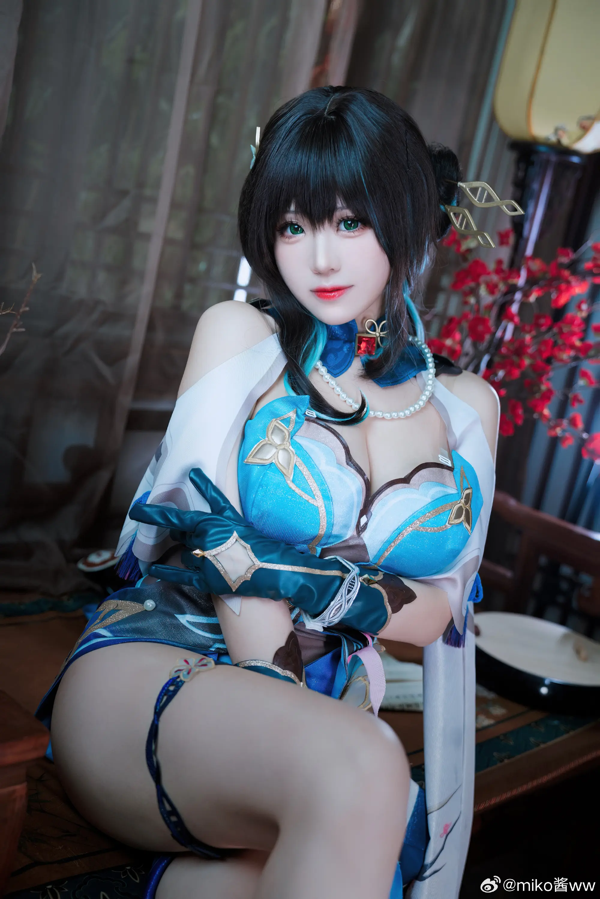 COSPLAY 来吧亲爱的 任何你想要的我都可以满足 崩坏星穹铁道 阮梅@miko酱ww COSPLAY-第7张