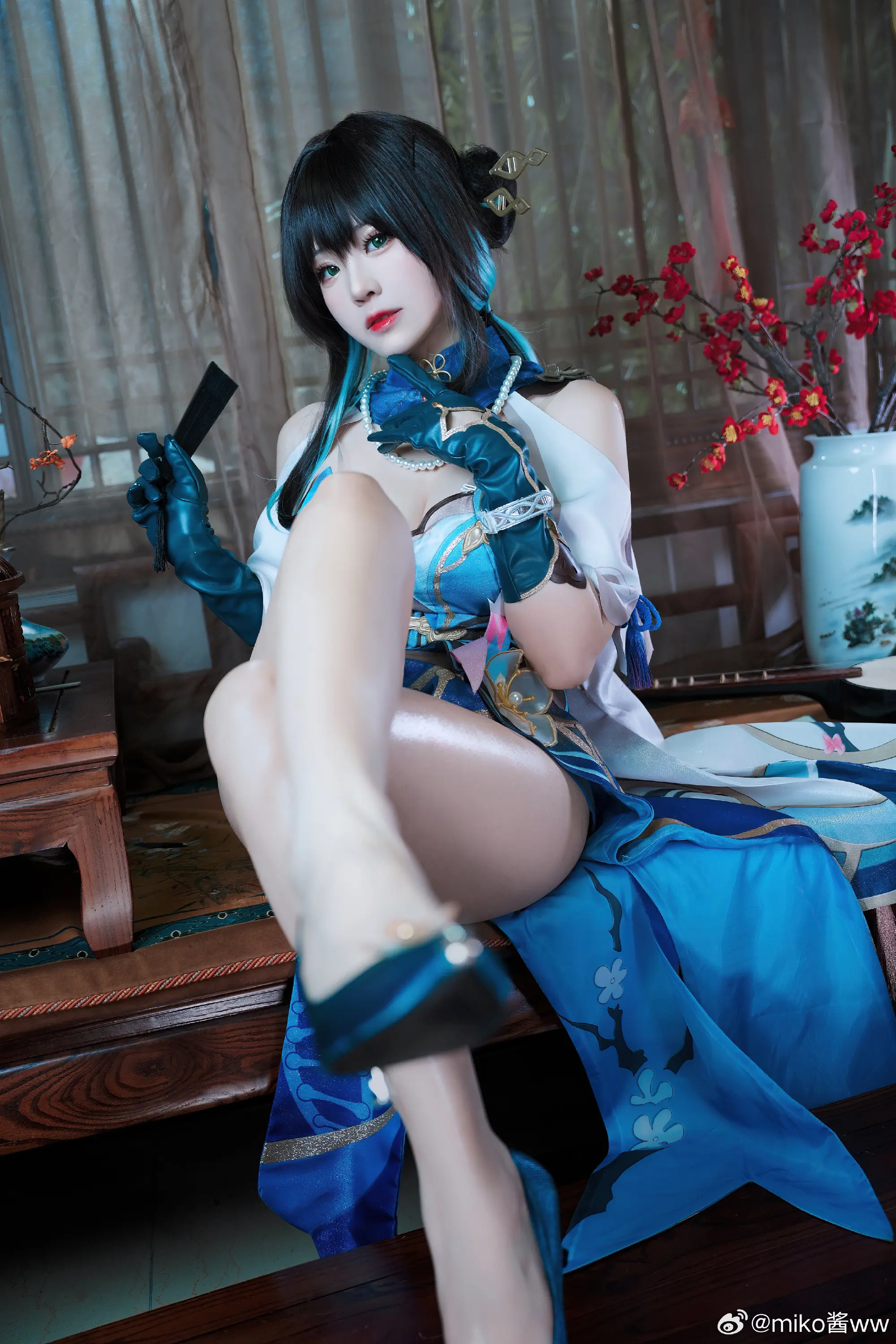 COSPLAY 来吧亲爱的 任何你想要的我都可以满足 崩坏星穹铁道 阮梅@miko酱ww COSPLAY-第9张