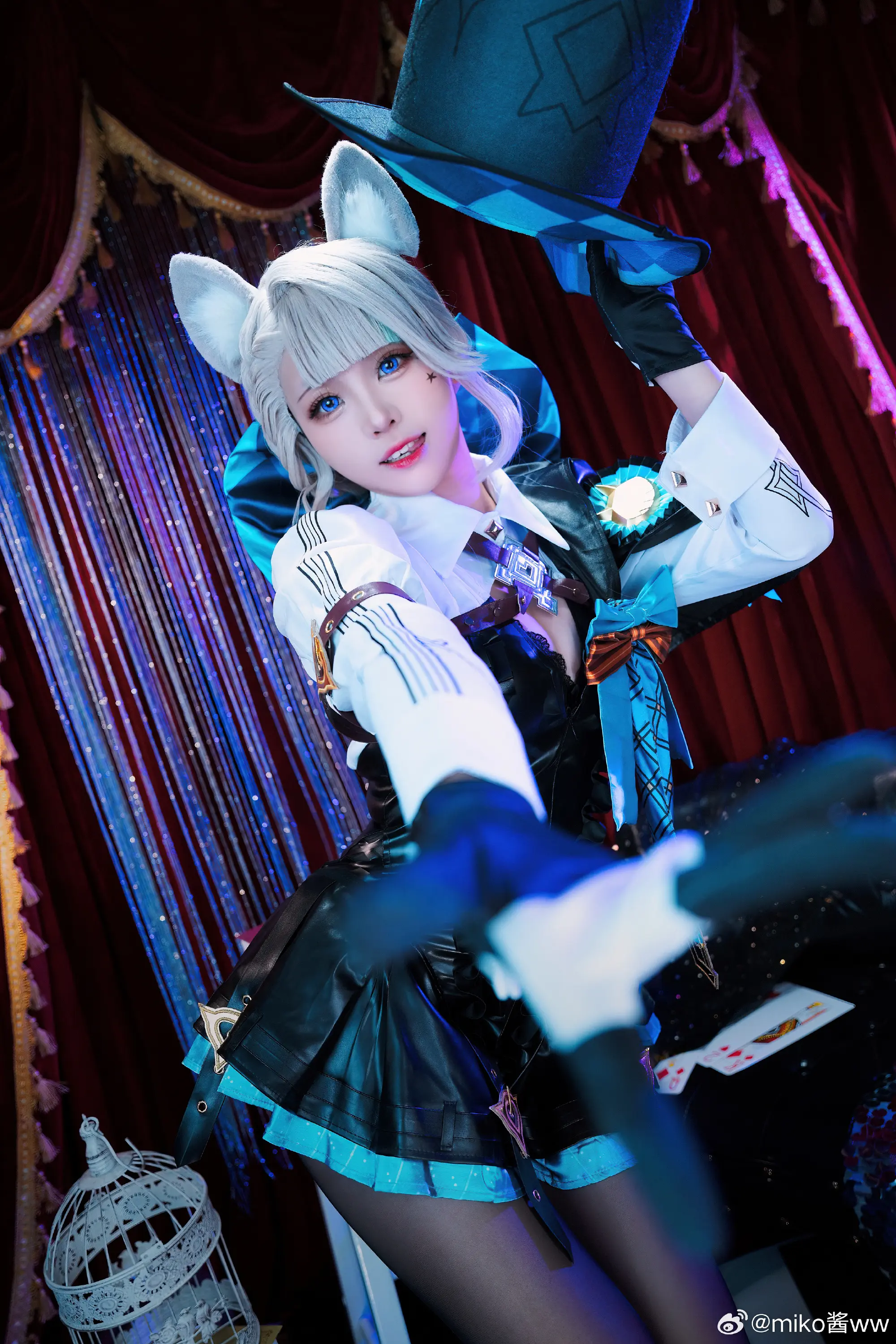 cosplay 一声噔噔理智全无 一声锵锵口袋清空 原神 琳妮特@miko酱ww COSPLAY-第9张