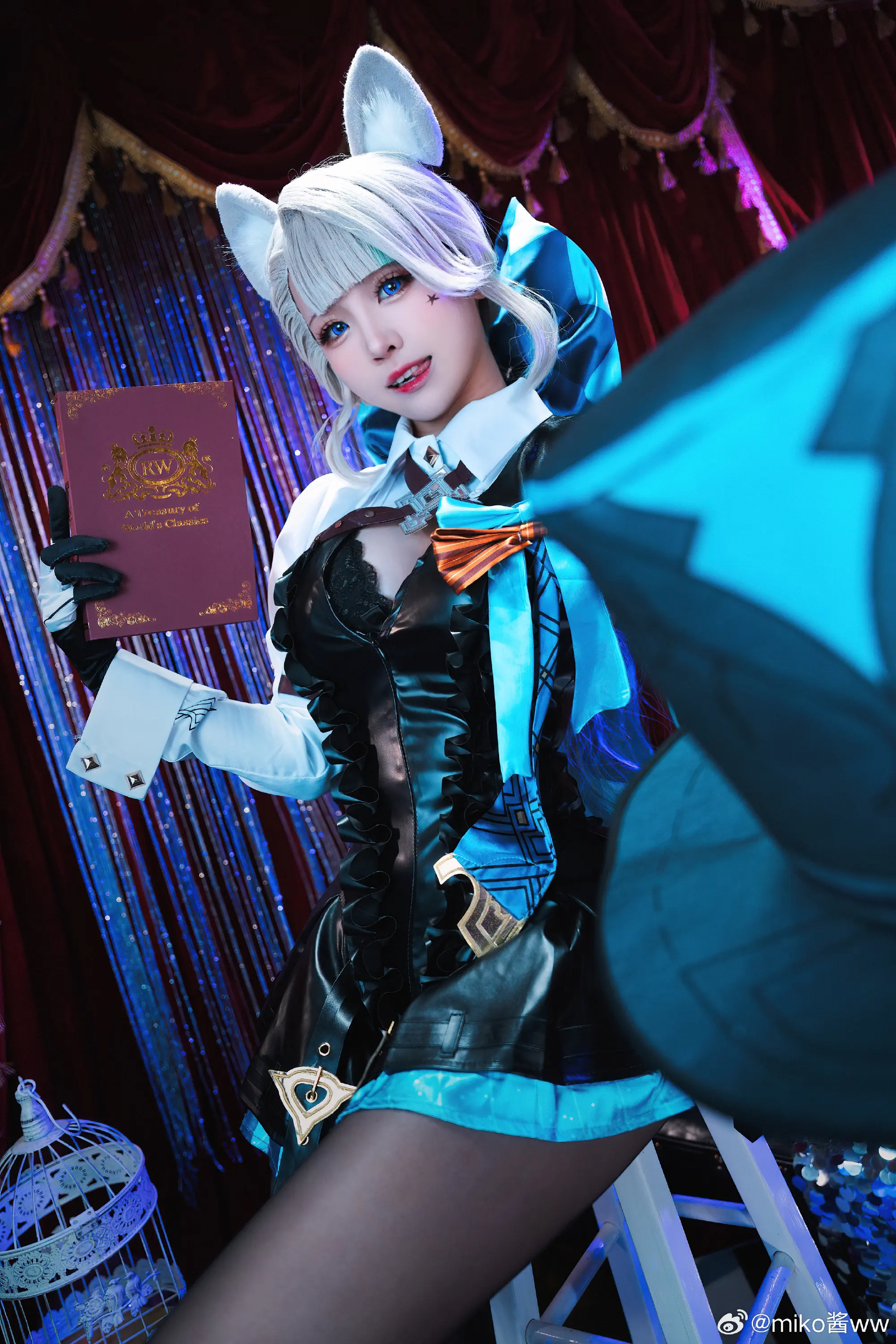 cosplay 一声噔噔理智全无 一声锵锵口袋清空 原神 琳妮特@miko酱ww COSPLAY-第4张