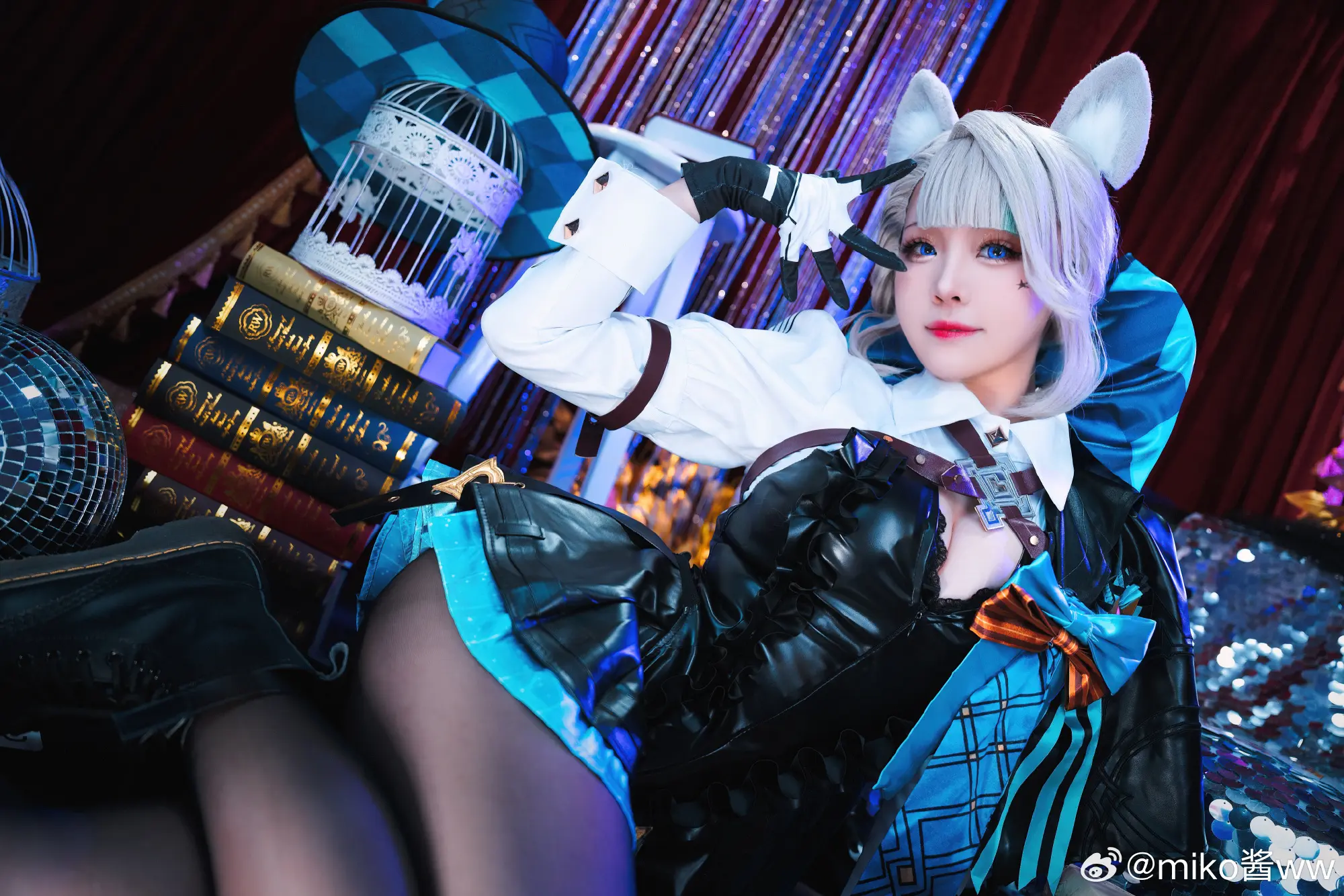 cosplay 一声噔噔理智全无 一声锵锵口袋清空 原神 琳妮特@miko酱ww COSPLAY-第6张