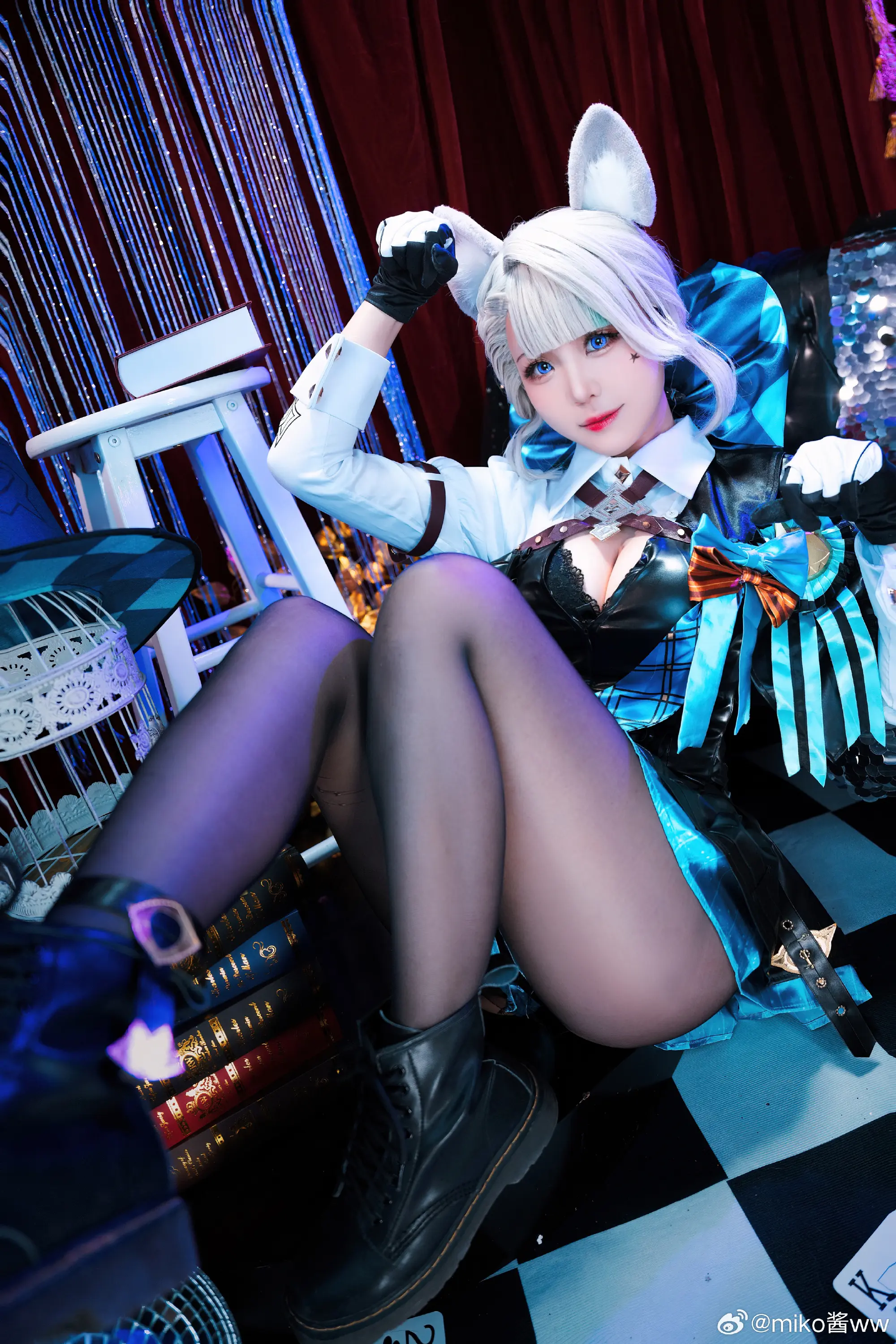 cosplay 一声噔噔理智全无 一声锵锵口袋清空 原神 琳妮特@miko酱ww-公众号小姨ai