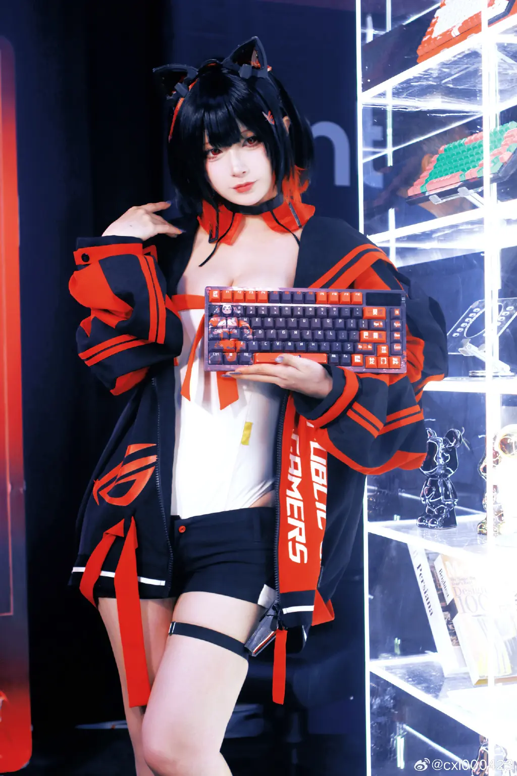 rog姬@铁板烧鬼舞w COSPLAY-第3张