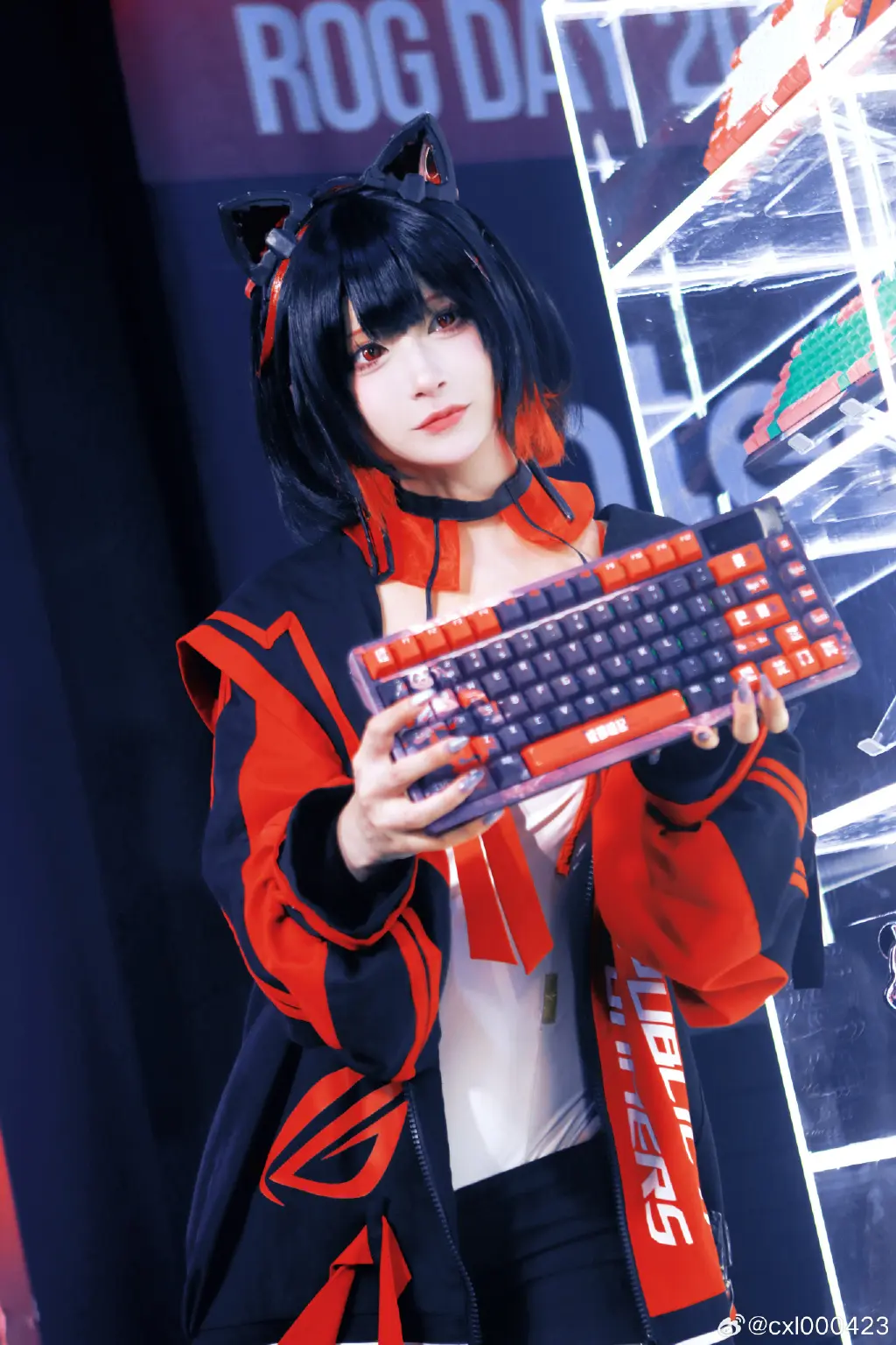 rog姬@铁板烧鬼舞w COSPLAY-第5张