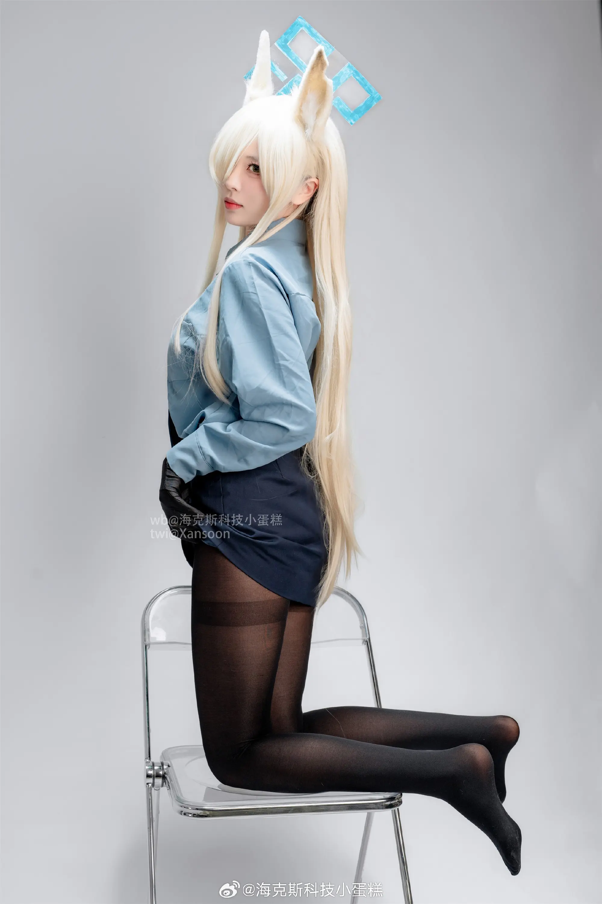 COSPLAY 正打算沏一杯咖啡来着……Sensei也要吗？碧蓝档案 尾刃康娜@海克斯科技小蛋糕 COSPLAY-第6张
