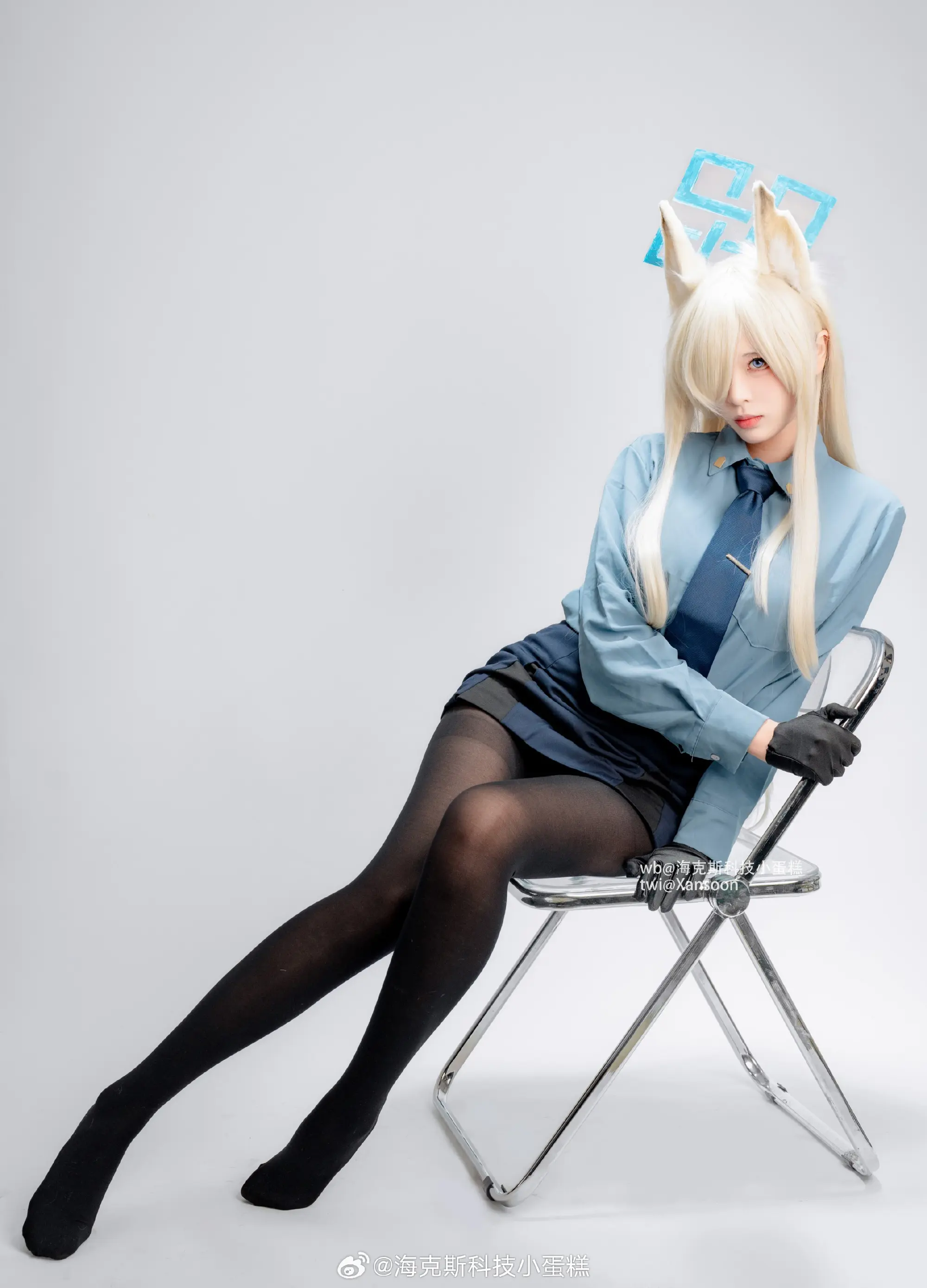 COSPLAY 正打算沏一杯咖啡来着……Sensei也要吗？碧蓝档案 尾刃康娜@海克斯科技小蛋糕 COSPLAY-第8张