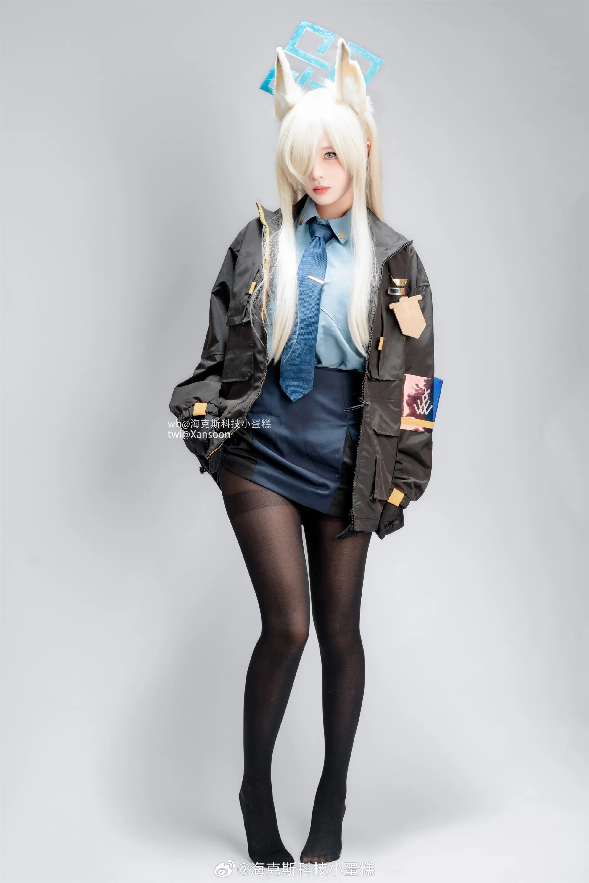 COSPLAY 正打算沏一杯咖啡来着……Sensei也要吗？碧蓝档案 尾刃康娜@海克斯科技小蛋糕 COSPLAY-第4张