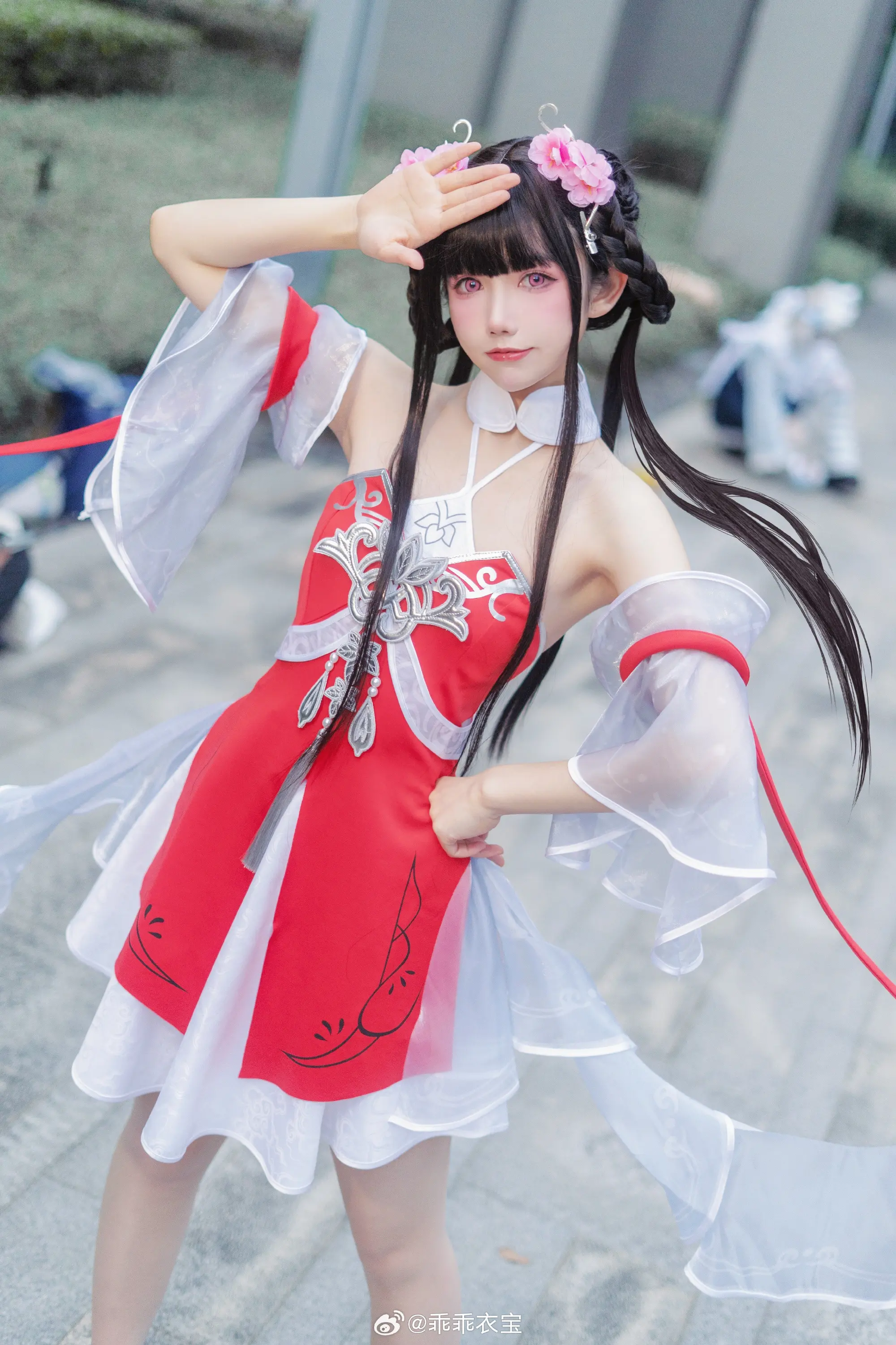 cosplay 坏胚，叫谁女胖子呢！完美世界 火灵儿@乖乖衣宝 COSPLAY-第2张
