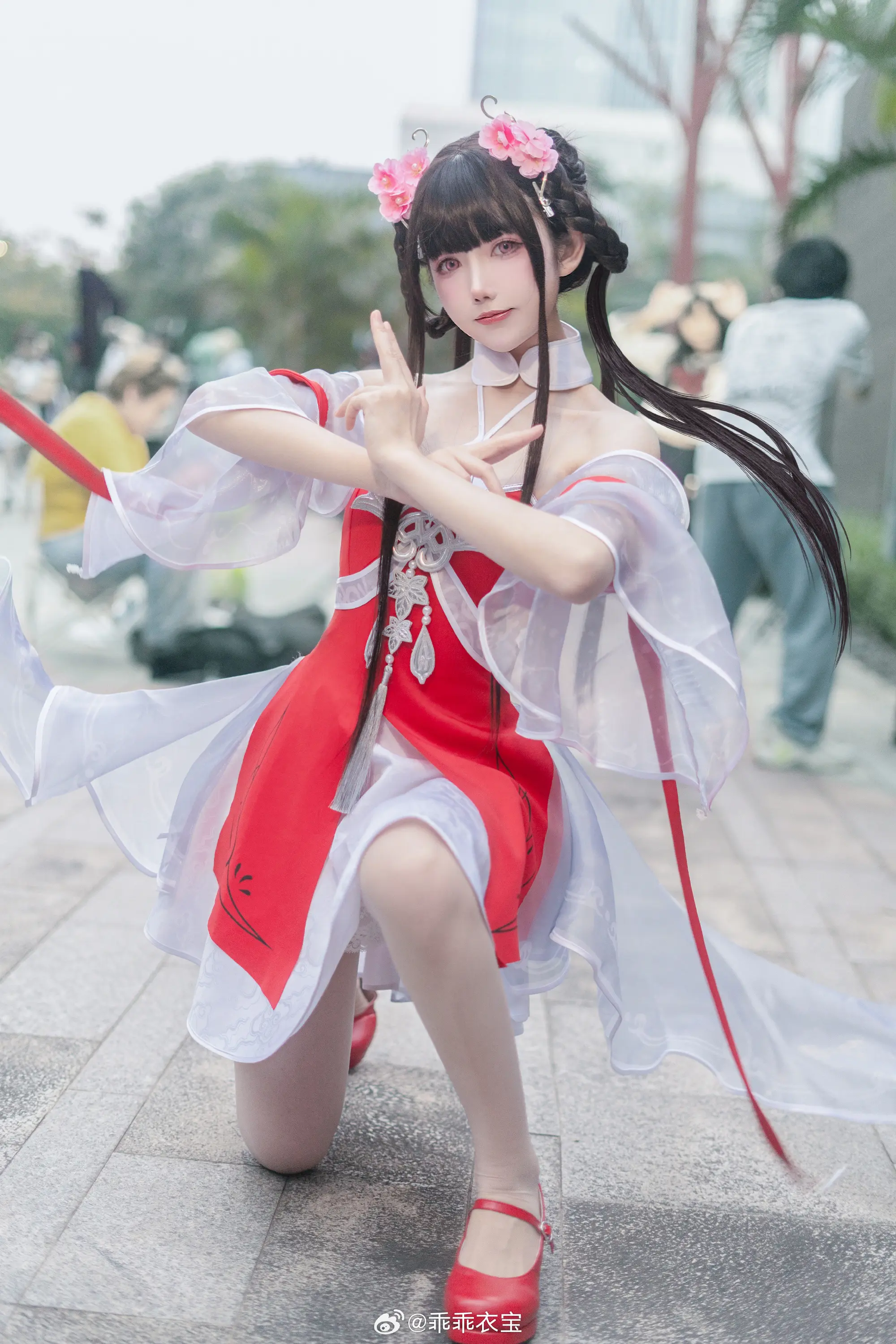 cosplay 坏胚，叫谁女胖子呢！完美世界 火灵儿@乖乖衣宝 COSPLAY-第6张