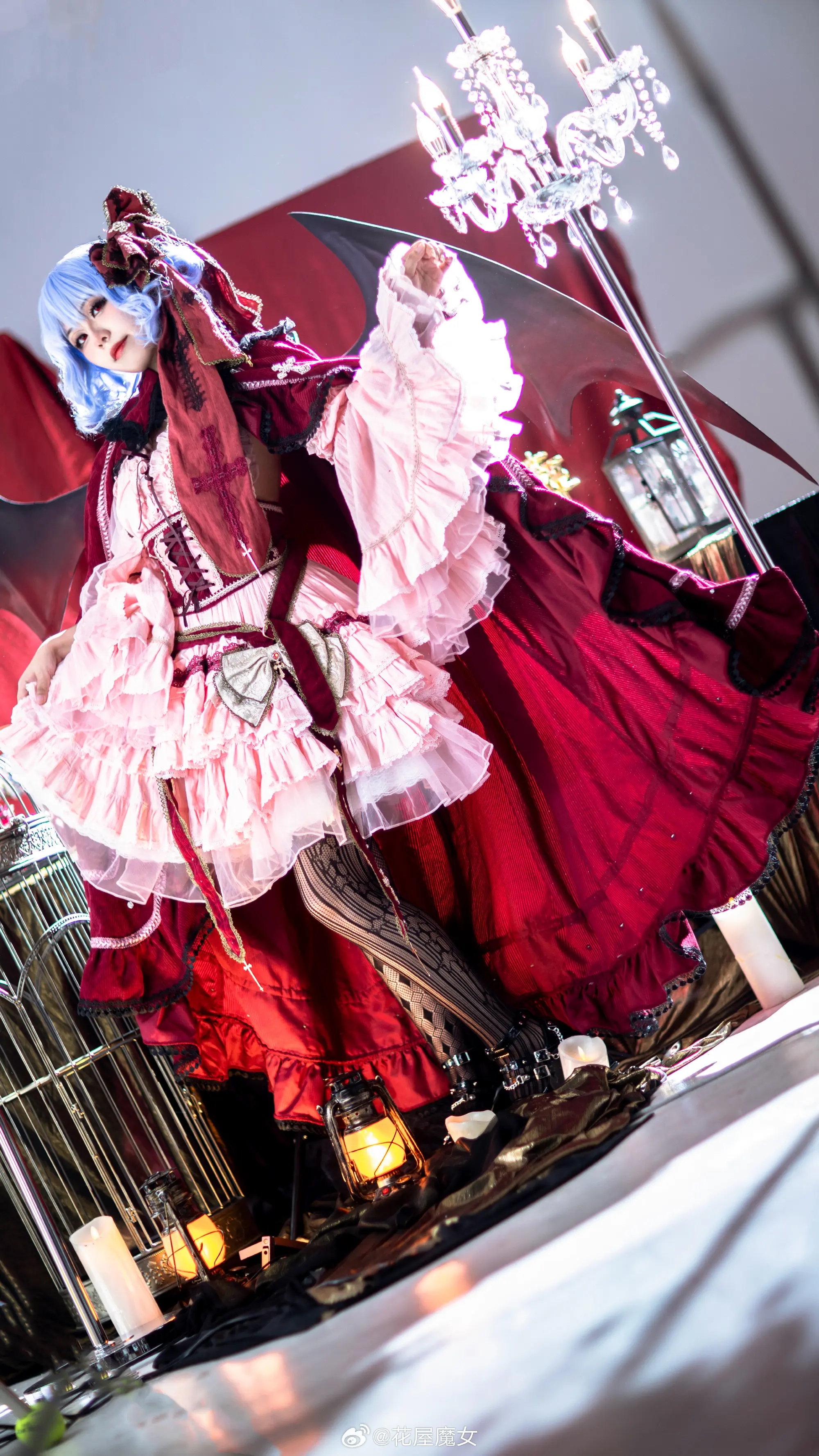 cosplay 东方project 蕾米莉亚·斯卡雷特 cos@花屋魔女 COSPLAY-第10张
