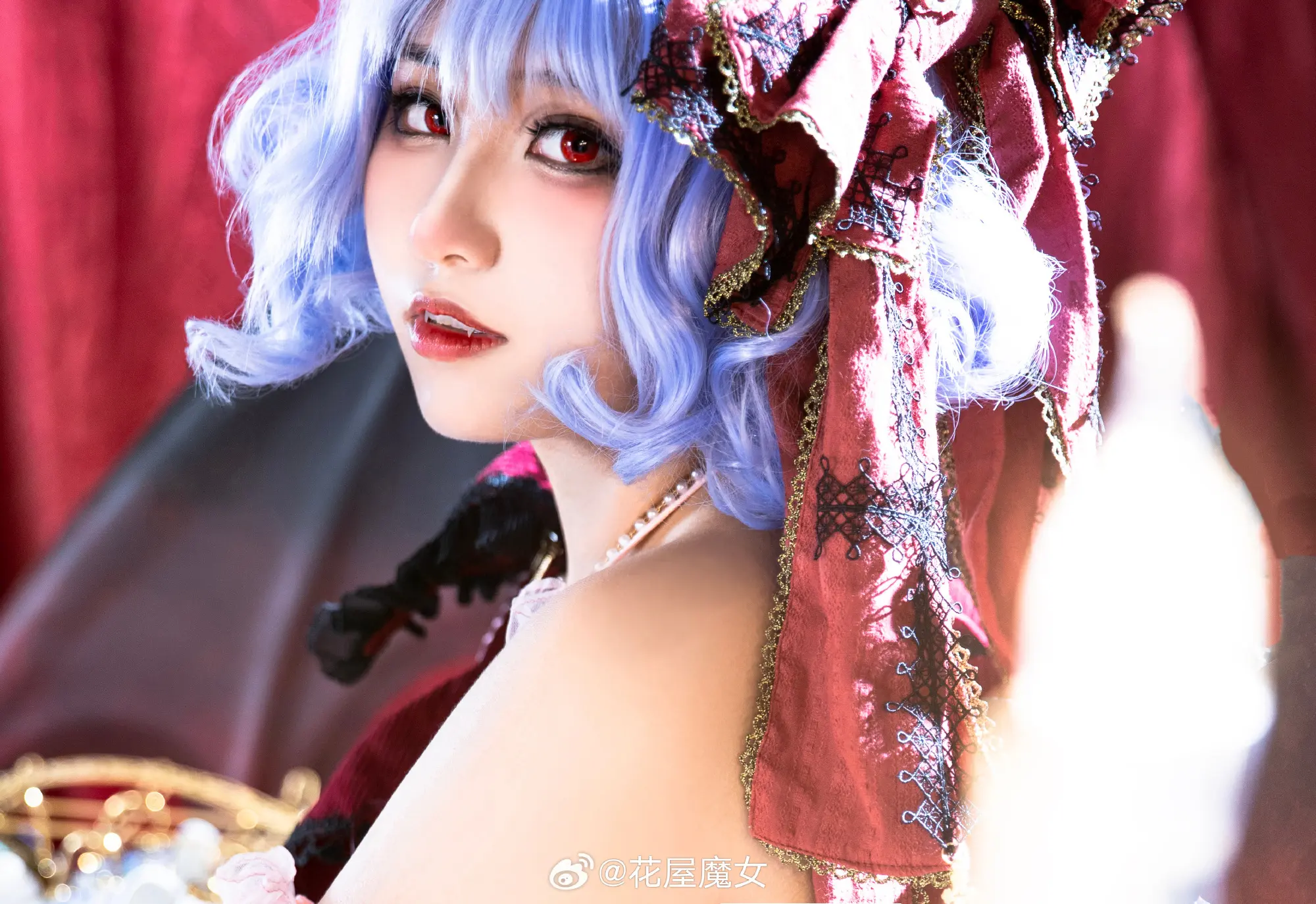 cosplay 东方project 蕾米莉亚·斯卡雷特 cos@花屋魔女 COSPLAY-第8张