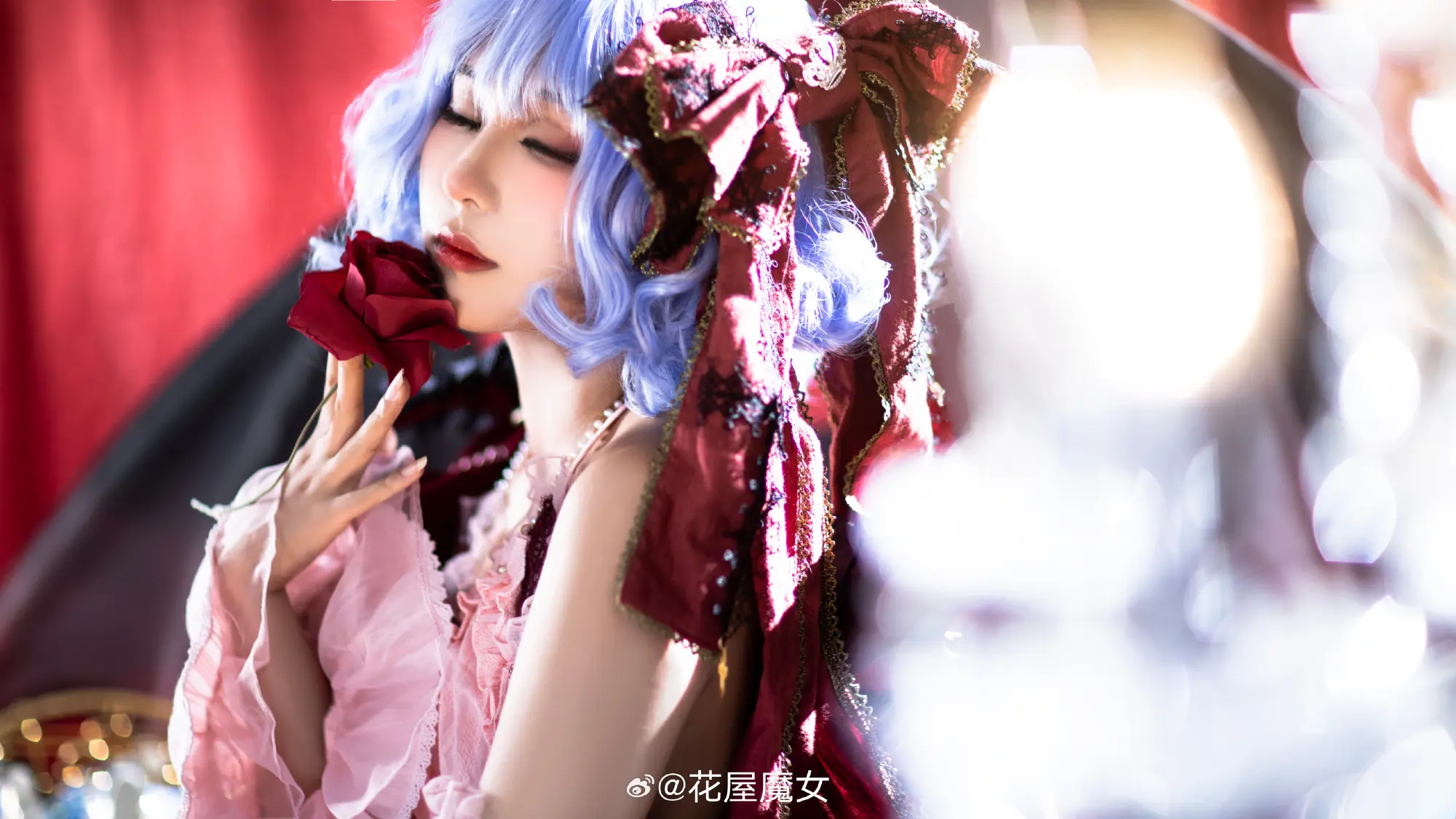 cosplay 东方project 蕾米莉亚·斯卡雷特 cos@花屋魔女 COSPLAY-第9张