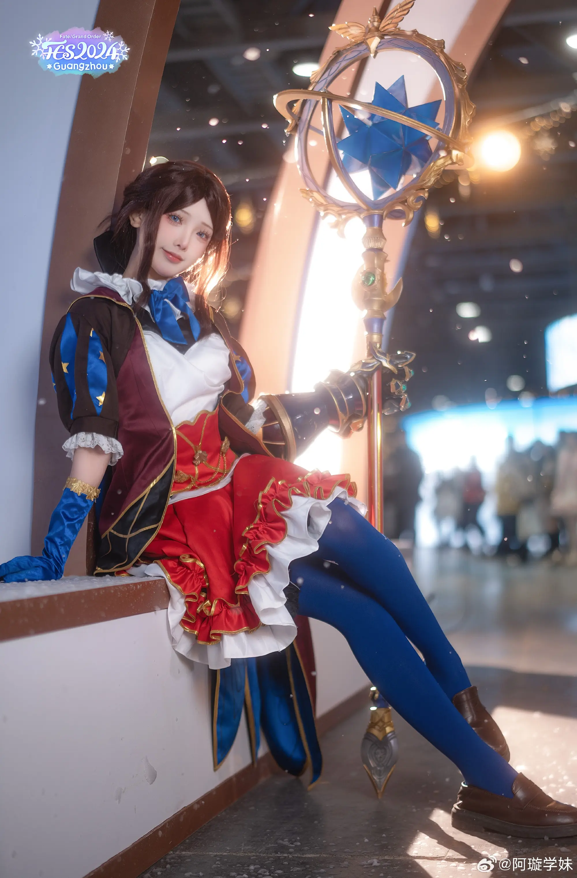 COSPLAY 这次在fgofes出达芬奇 FGO FES2024@阿璇学妹 COSPLAY-第2张