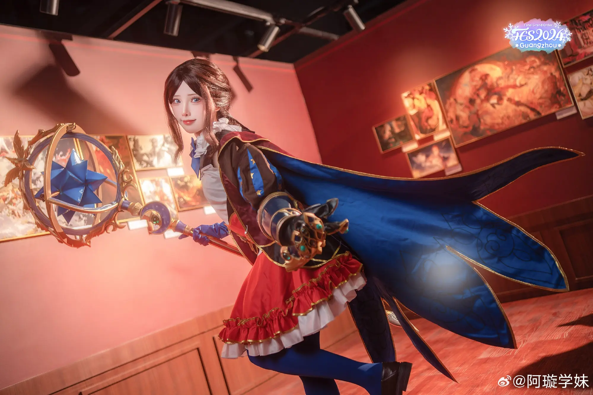 COSPLAY 这次在fgofes出达芬奇 FGO FES2024@阿璇学妹 COSPLAY-第4张
