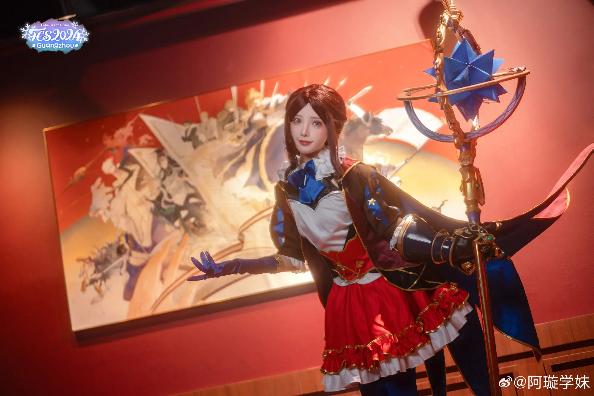 COSPLAY 这次在fgofes出达芬奇 FGO FES2024@阿璇学妹 COSPLAY-第6张