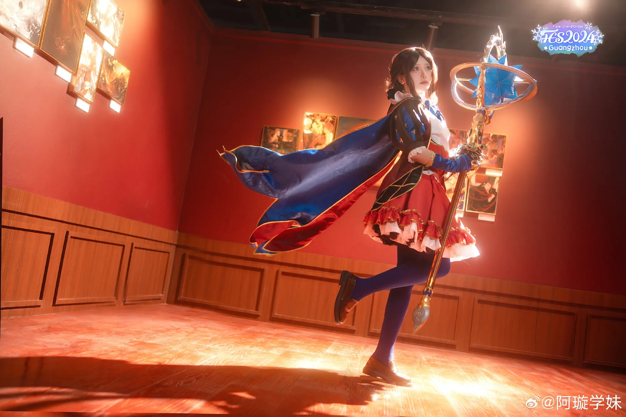COSPLAY 这次在fgofes出达芬奇 FGO FES2024@阿璇学妹 COSPLAY-第9张