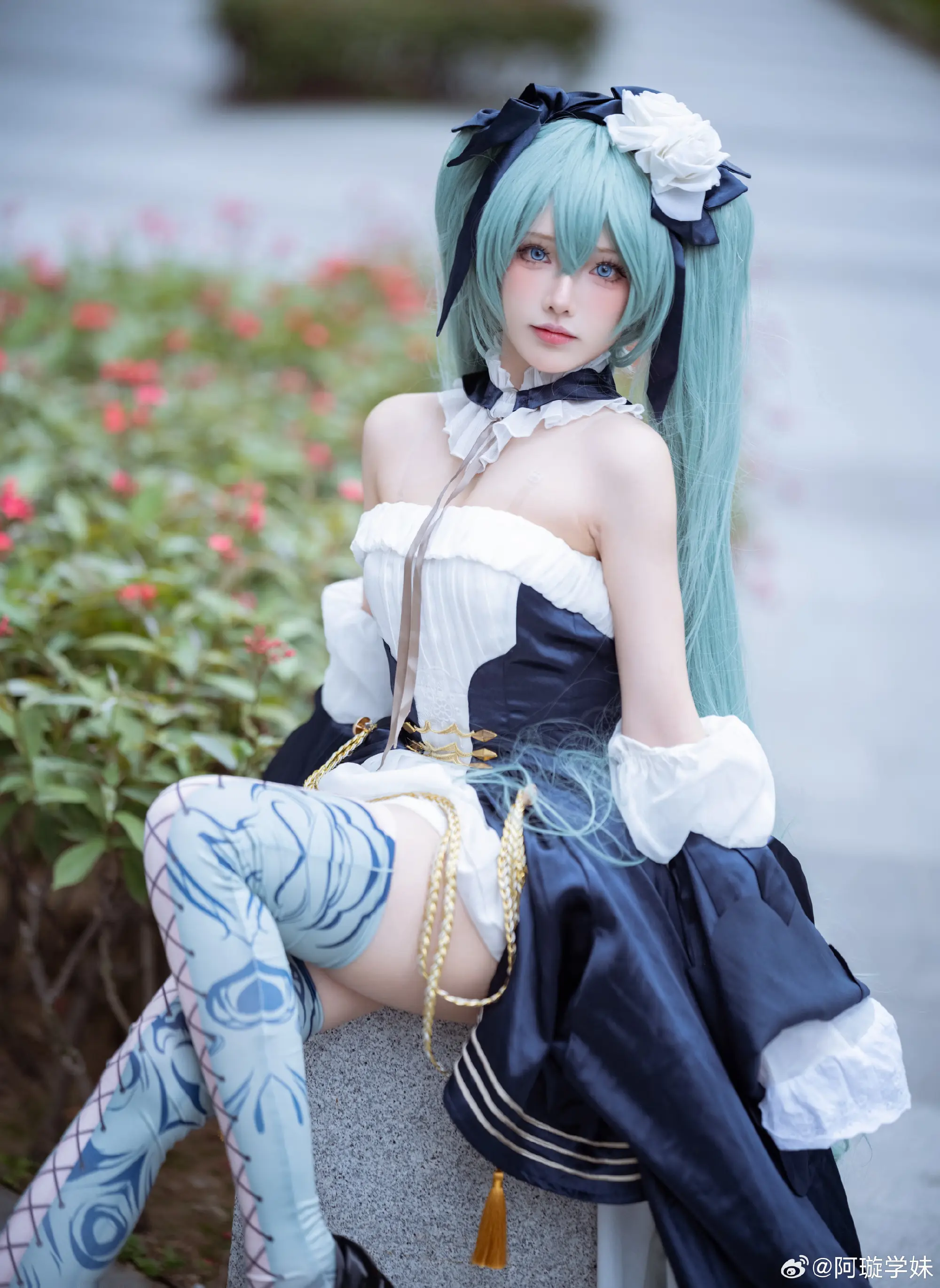 COSPLAY 初音未来@阿璇学妹-公众号小姨ai