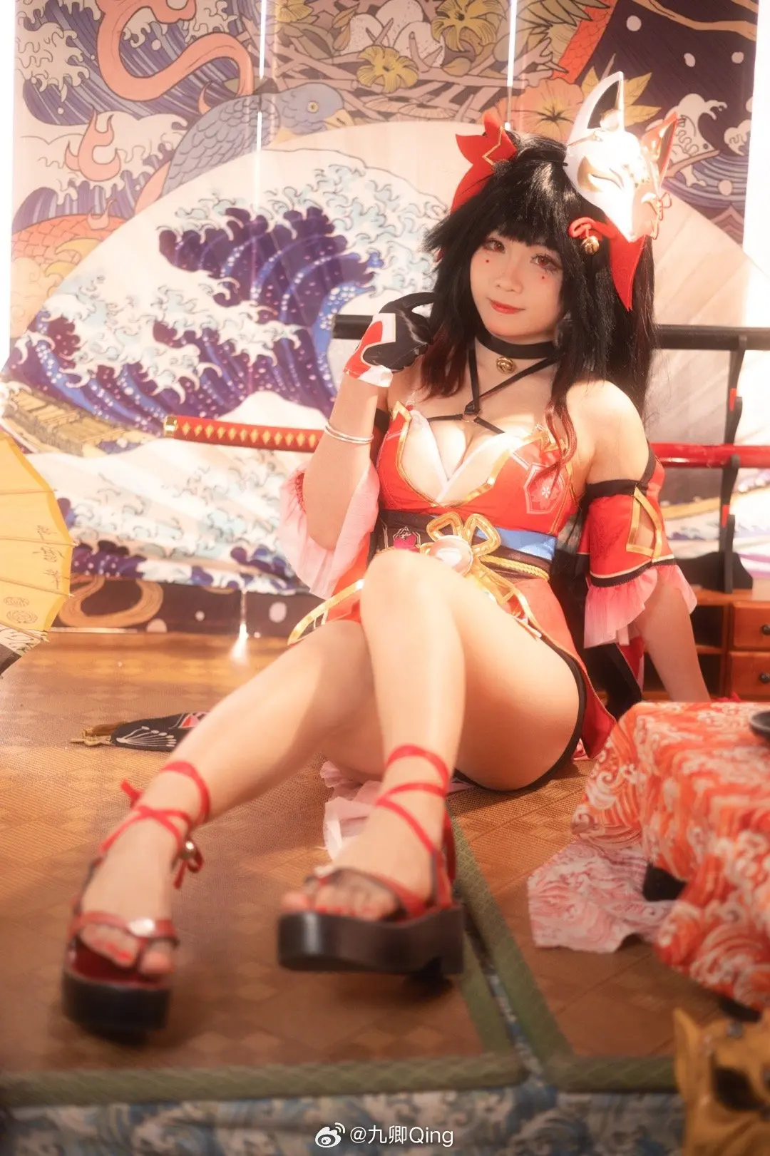 cosplay 愚者千面，游戏人间…你，抽到花火了吗@九卿Qing COSPLAY-第6张
