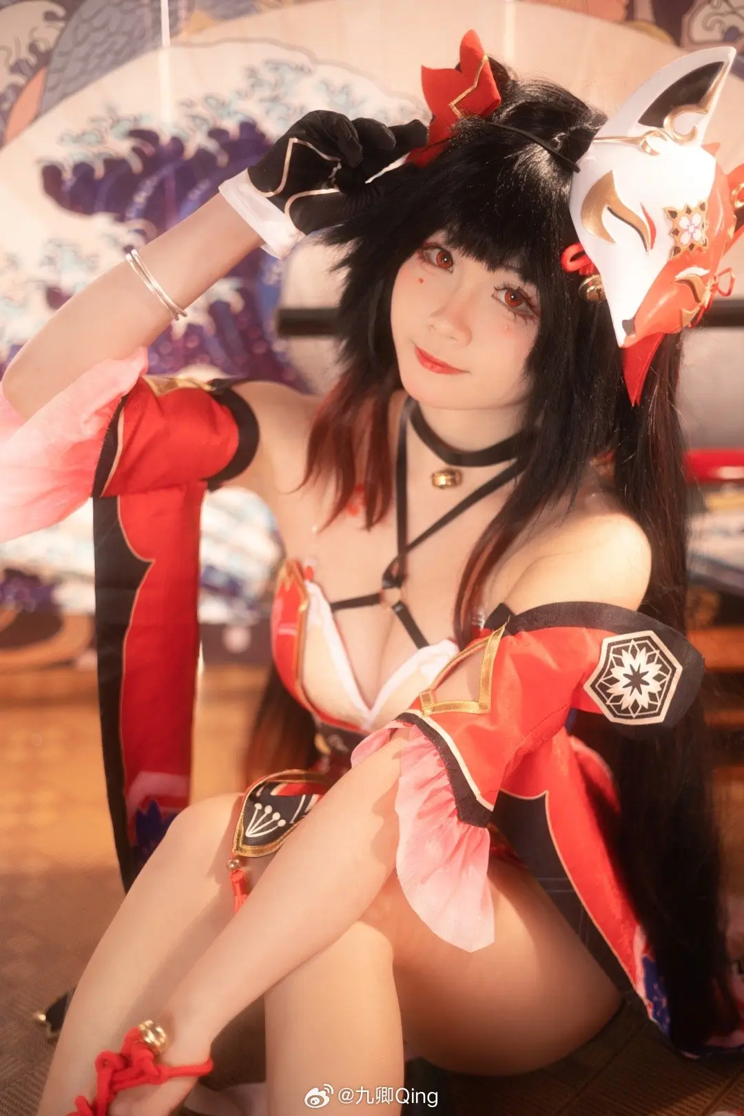 cosplay 愚者千面，游戏人间…你，抽到花火了吗@九卿Qing COSPLAY-第3张