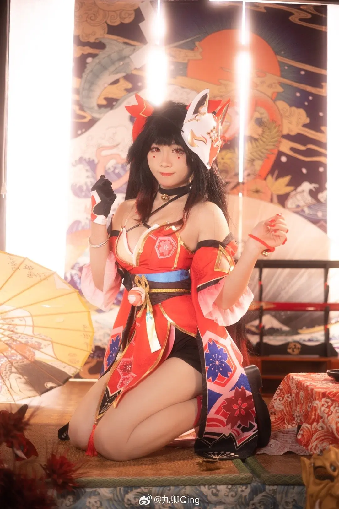 cosplay 愚者千面，游戏人间…你，抽到花火了吗@九卿Qing COSPLAY-第5张