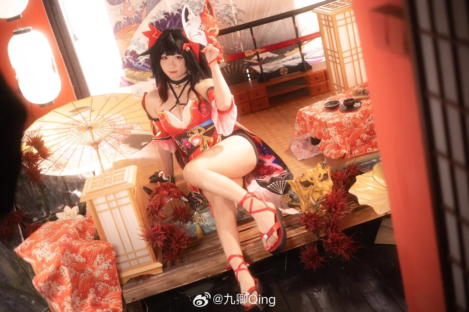 cosplay 愚者千面，游戏人间…你，抽到花火了吗@九卿Qing COSPLAY-第7张