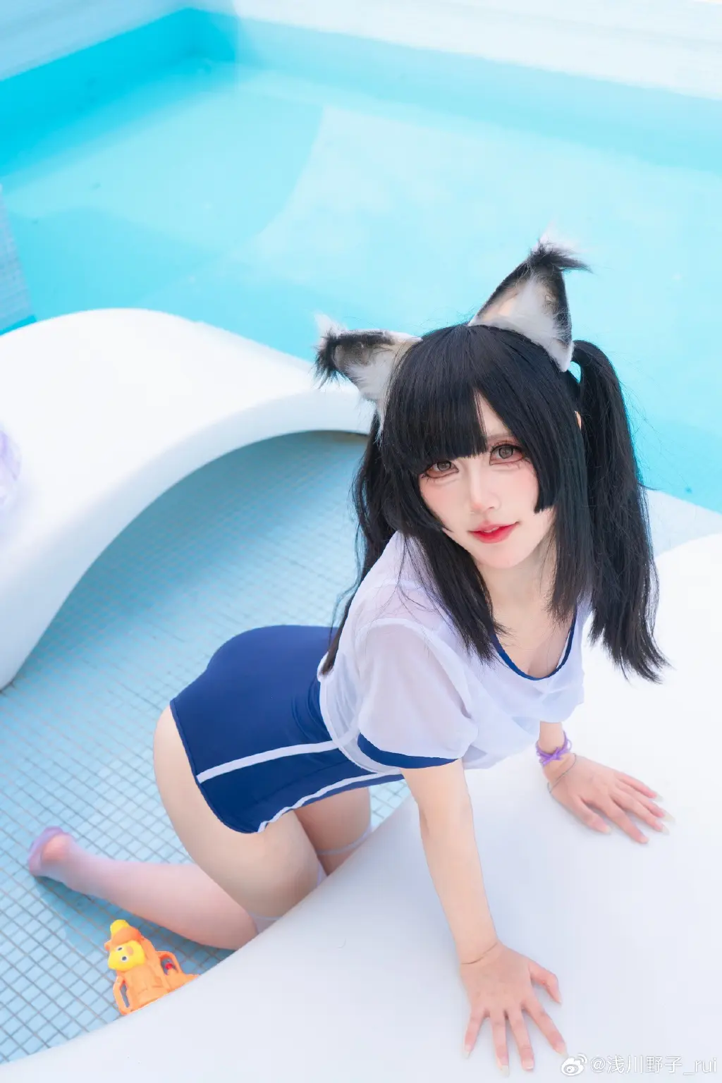COSPLAY 胡桃率先出击！ 永劫无间 胡桃泳衣@浅川野子_rui COSPLAY-第5张