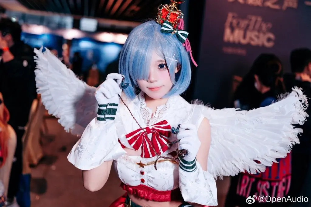 带着破军祝各位圣诞快乐哦～ 雷姆@-呆狸狸- ​​​ COSPLAY-第8张