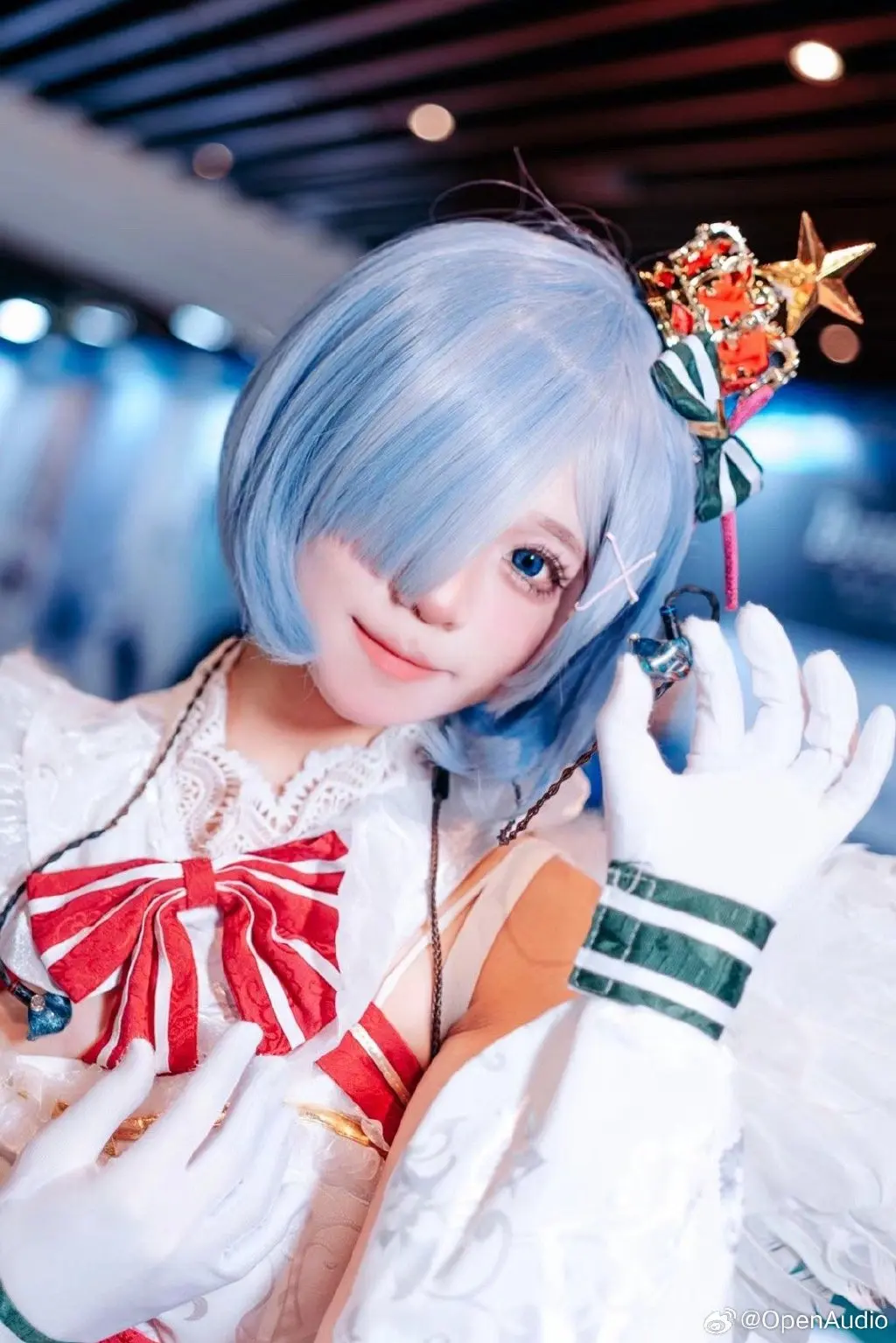 带着破军祝各位圣诞快乐哦～ 雷姆@-呆狸狸- ​​​ COSPLAY-第2张