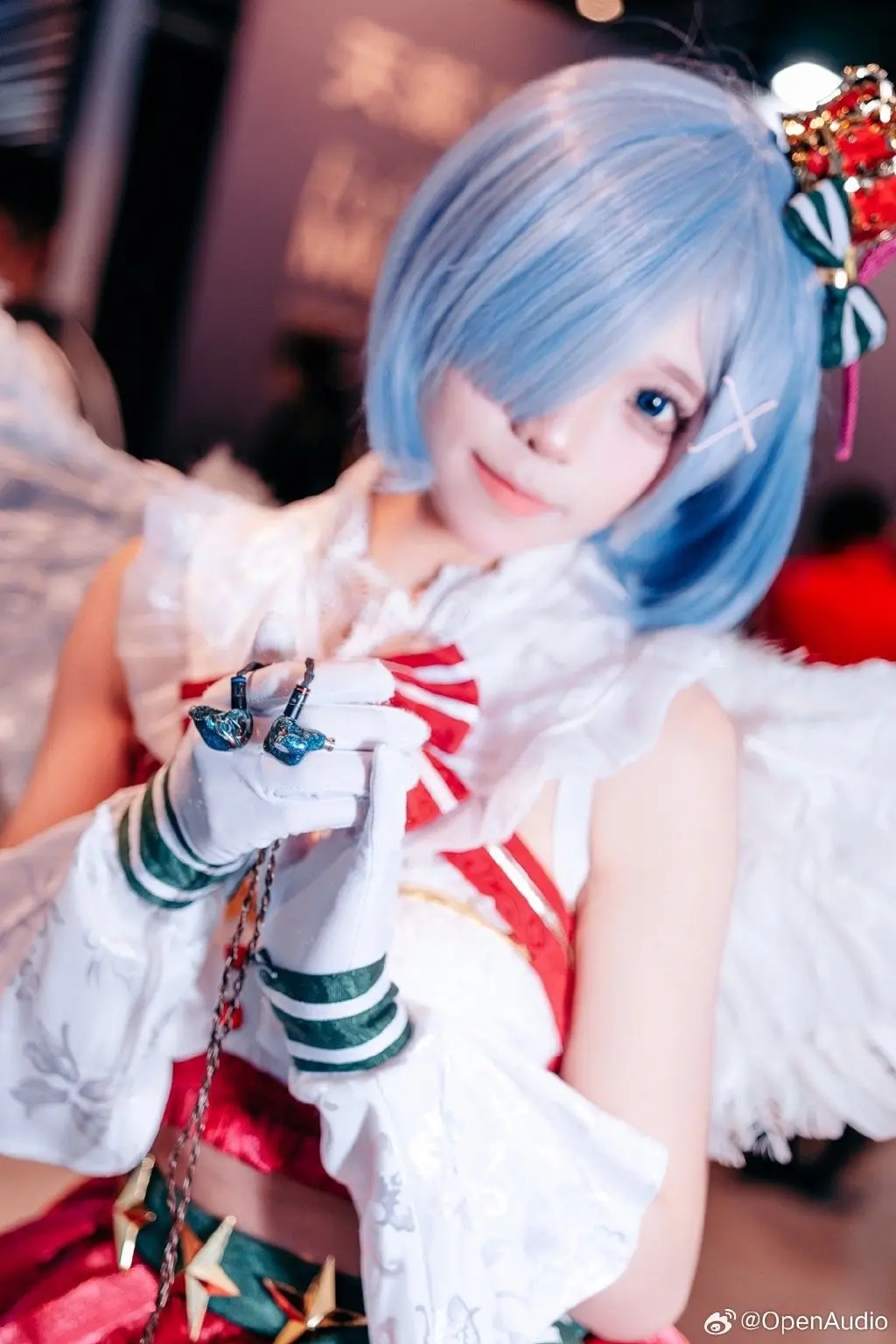 带着破军祝各位圣诞快乐哦～ 雷姆@-呆狸狸- ​​​ COSPLAY-第5张