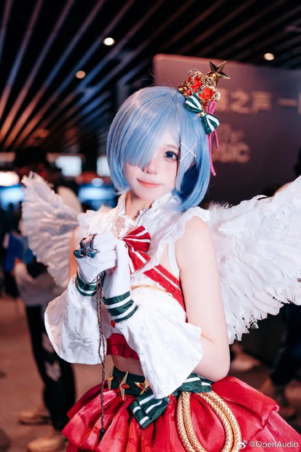 带着破军祝各位圣诞快乐哦～ 雷姆@-呆狸狸- ​​​ COSPLAY-第6张