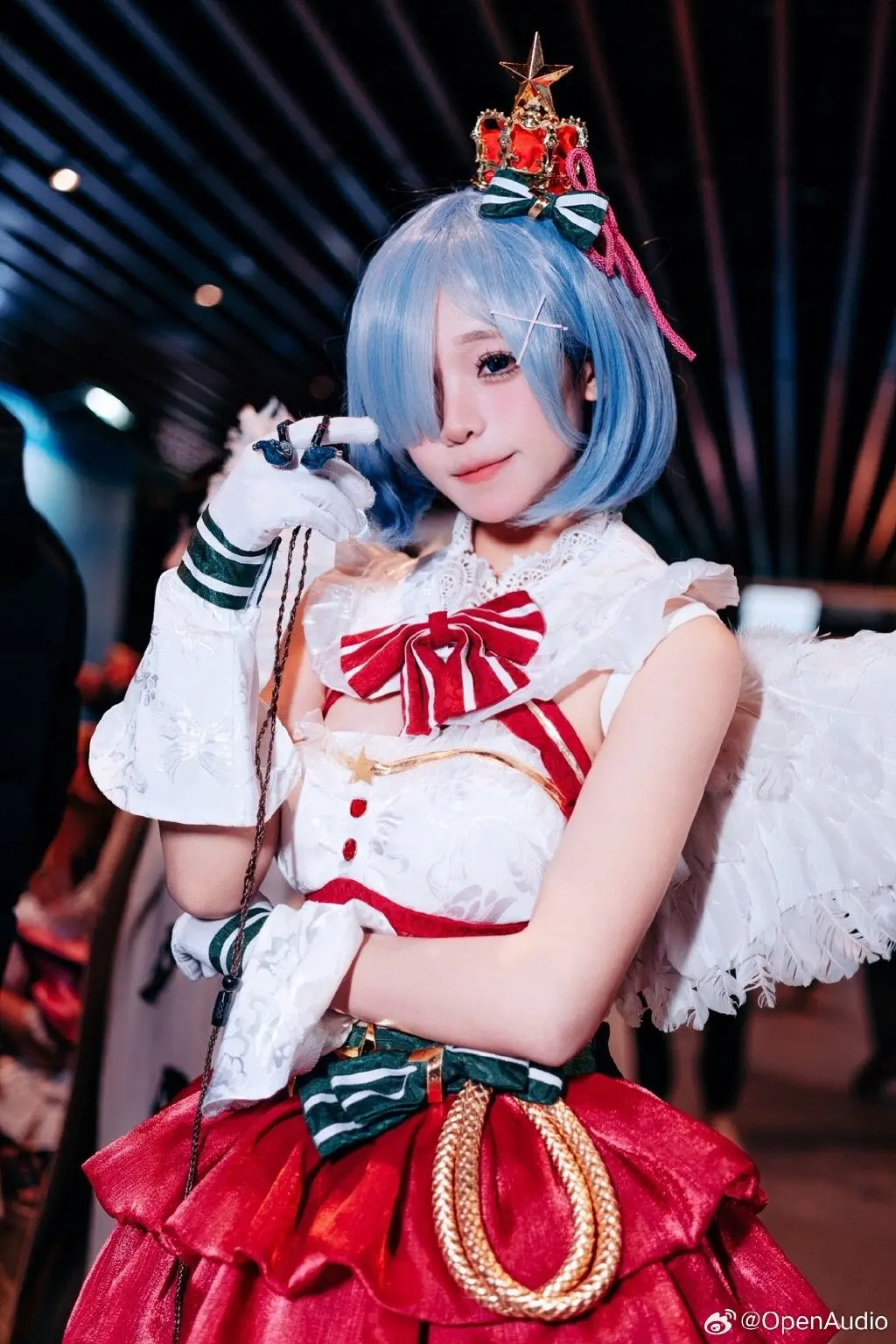 带着破军祝各位圣诞快乐哦～ 雷姆@-呆狸狸- ​​​ COSPLAY-第7张