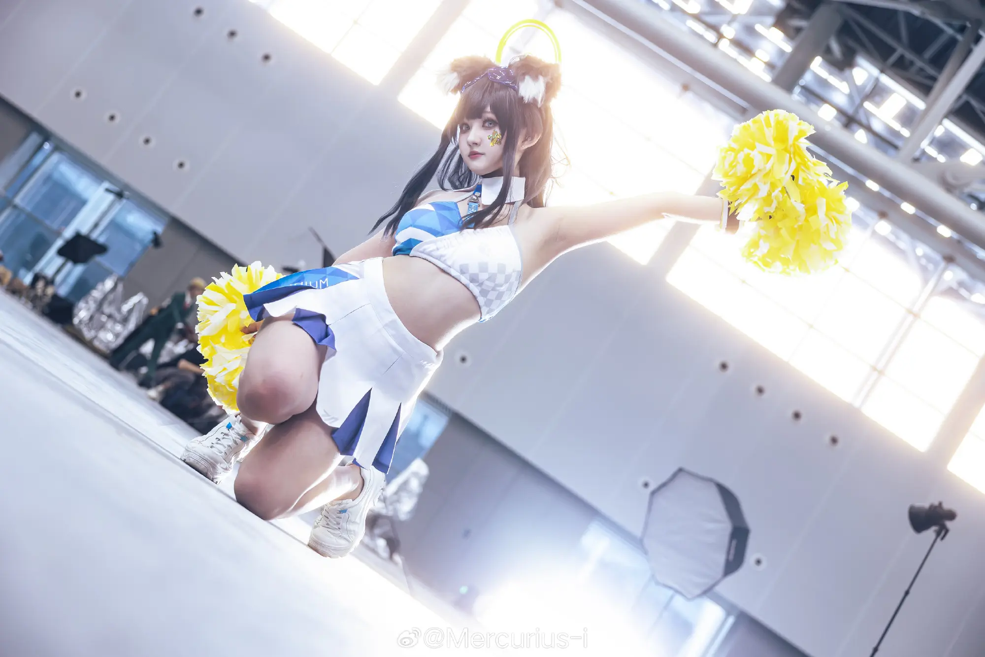 COSPLAY 我现在充满了为老师加油的心情，这次一定能够扮演好 ﹂真正的拉拉队﹁！ 猫冢 响 / 应援@Mercurius-i COSPLAY-第3张