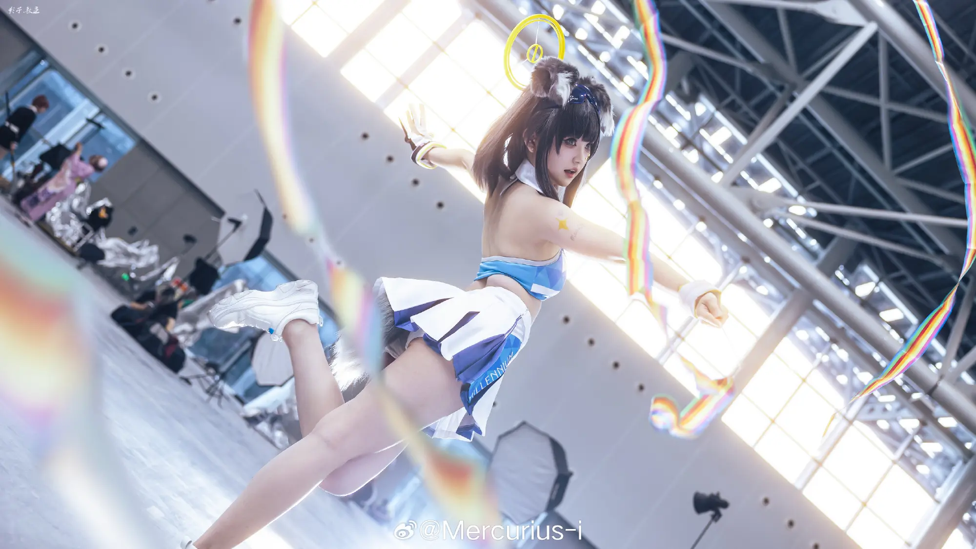 COSPLAY 我现在充满了为老师加油的心情，这次一定能够扮演好 ﹂真正的拉拉队﹁！ 猫冢 响 / 应援@Mercurius-i COSPLAY-第6张