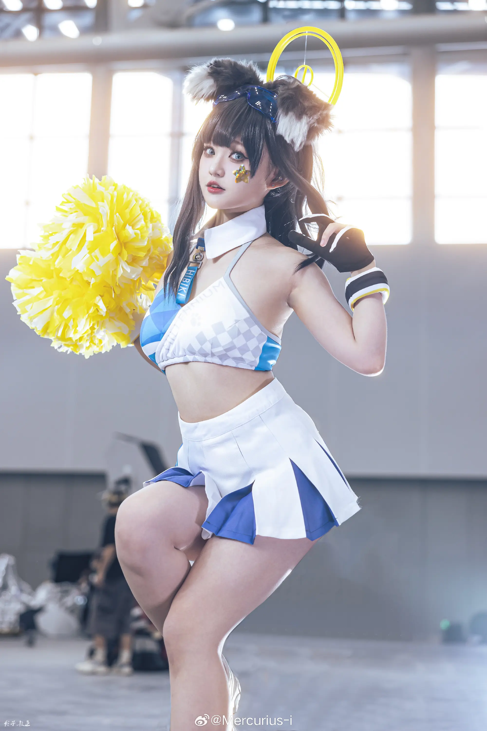 COSPLAY 我现在充满了为老师加油的心情，这次一定能够扮演好 ﹂真正的拉拉队﹁！ 猫冢 响 / 应援@Mercurius-i COSPLAY-第14张