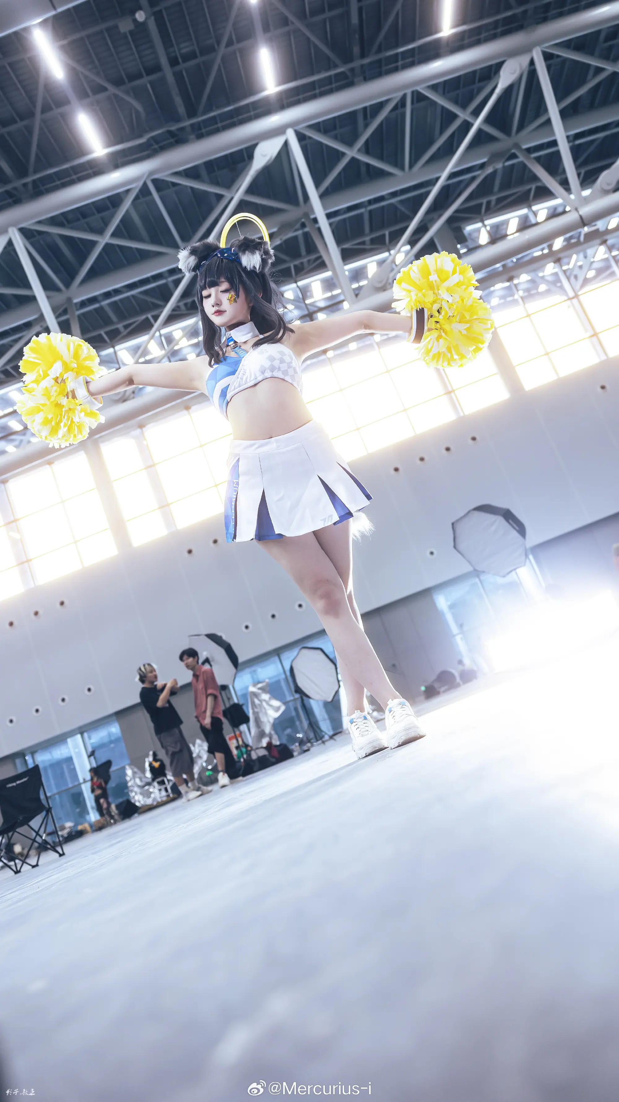 COSPLAY 我现在充满了为老师加油的心情，这次一定能够扮演好 ﹂真正的拉拉队﹁！ 猫冢 响 / 应援@Mercurius-i COSPLAY-第9张