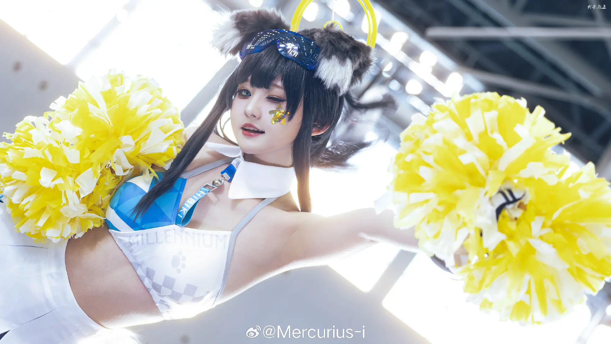 COSPLAY 我现在充满了为老师加油的心情，这次一定能够扮演好 ﹂真正的拉拉队﹁！ 猫冢 响 / 应援@Mercurius-i COSPLAY-第8张