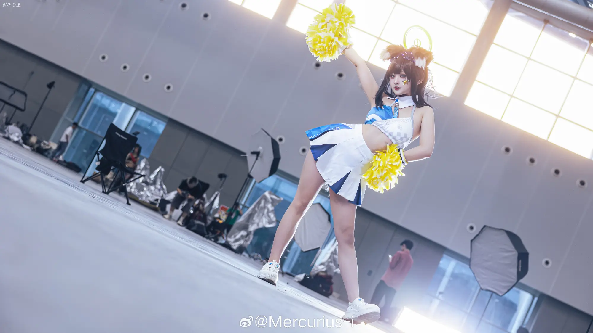 COSPLAY 我现在充满了为老师加油的心情，这次一定能够扮演好 ﹂真正的拉拉队﹁！ 猫冢 响 / 应援@Mercurius-i COSPLAY-第2张