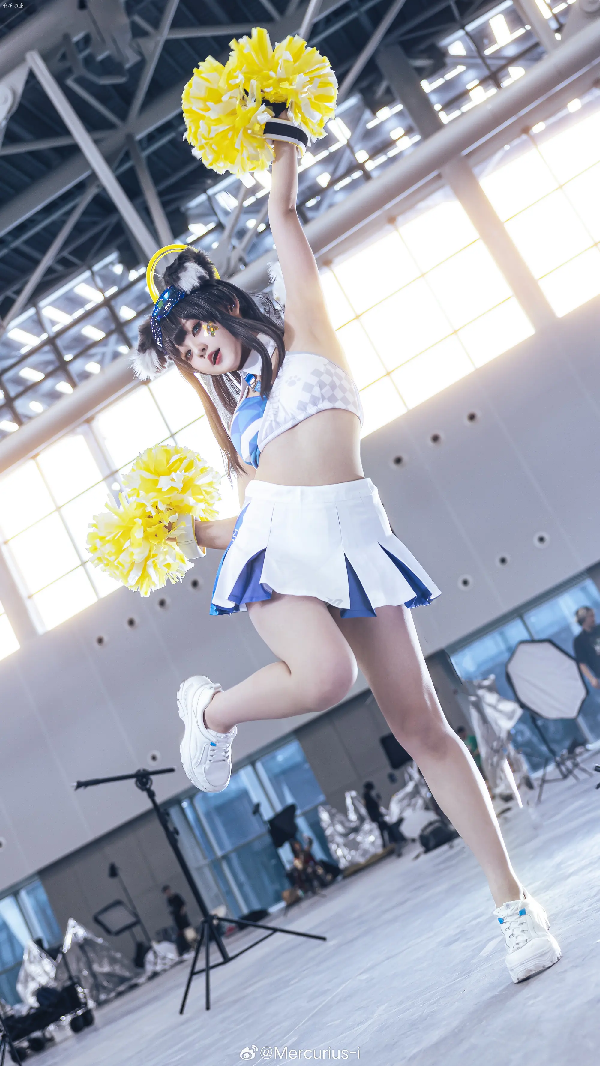 COSPLAY 我现在充满了为老师加油的心情，这次一定能够扮演好 ﹂真正的拉拉队﹁！ 猫冢 响 / 应援@Mercurius-i COSPLAY-第7张